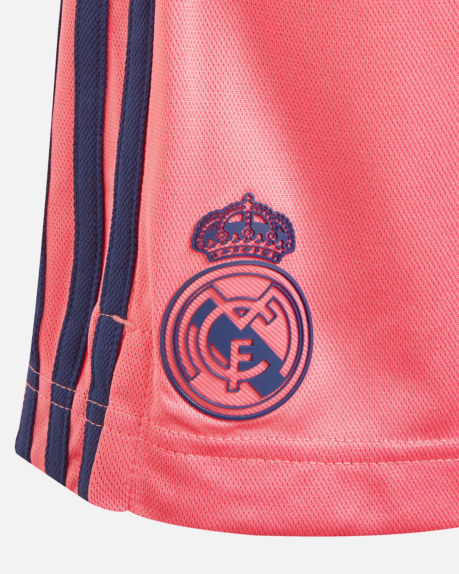 Conjunto 2ª Real Madrid 2020/2021 Junior Rosa - Fútbol Factory