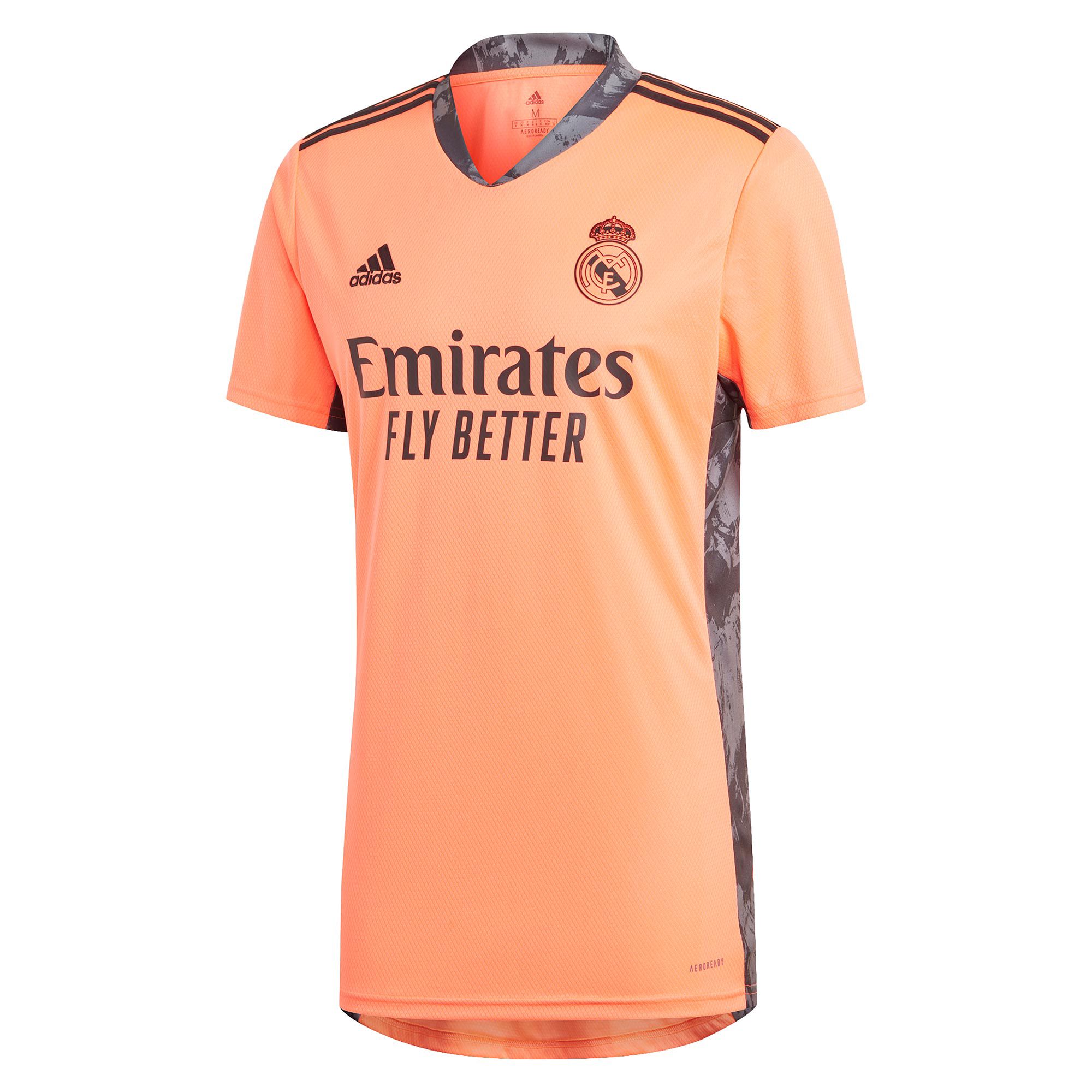 Camiseta 2ª Portero Real Madrid 2020/2021 Naranja - Fútbol Factory