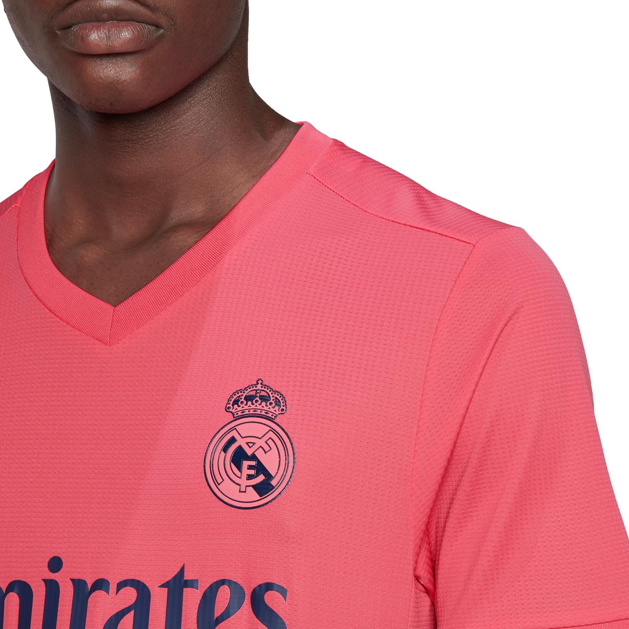 Camiseta 2ª Real Madrid 2020/2021 Authentic Rosa - Fútbol Factory