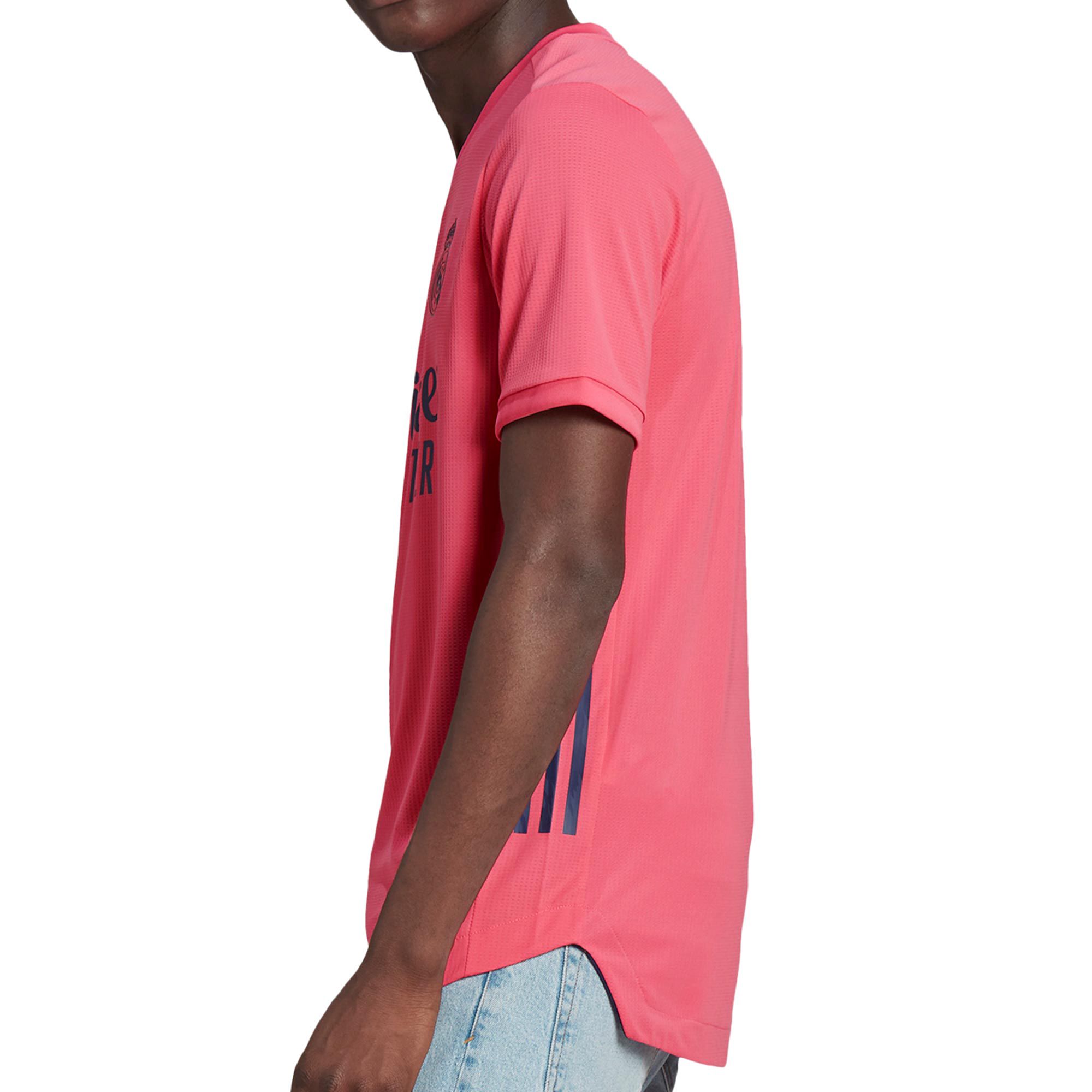 Camiseta 2ª Real Madrid 2020/2021 Authentic Rosa - Fútbol Factory
