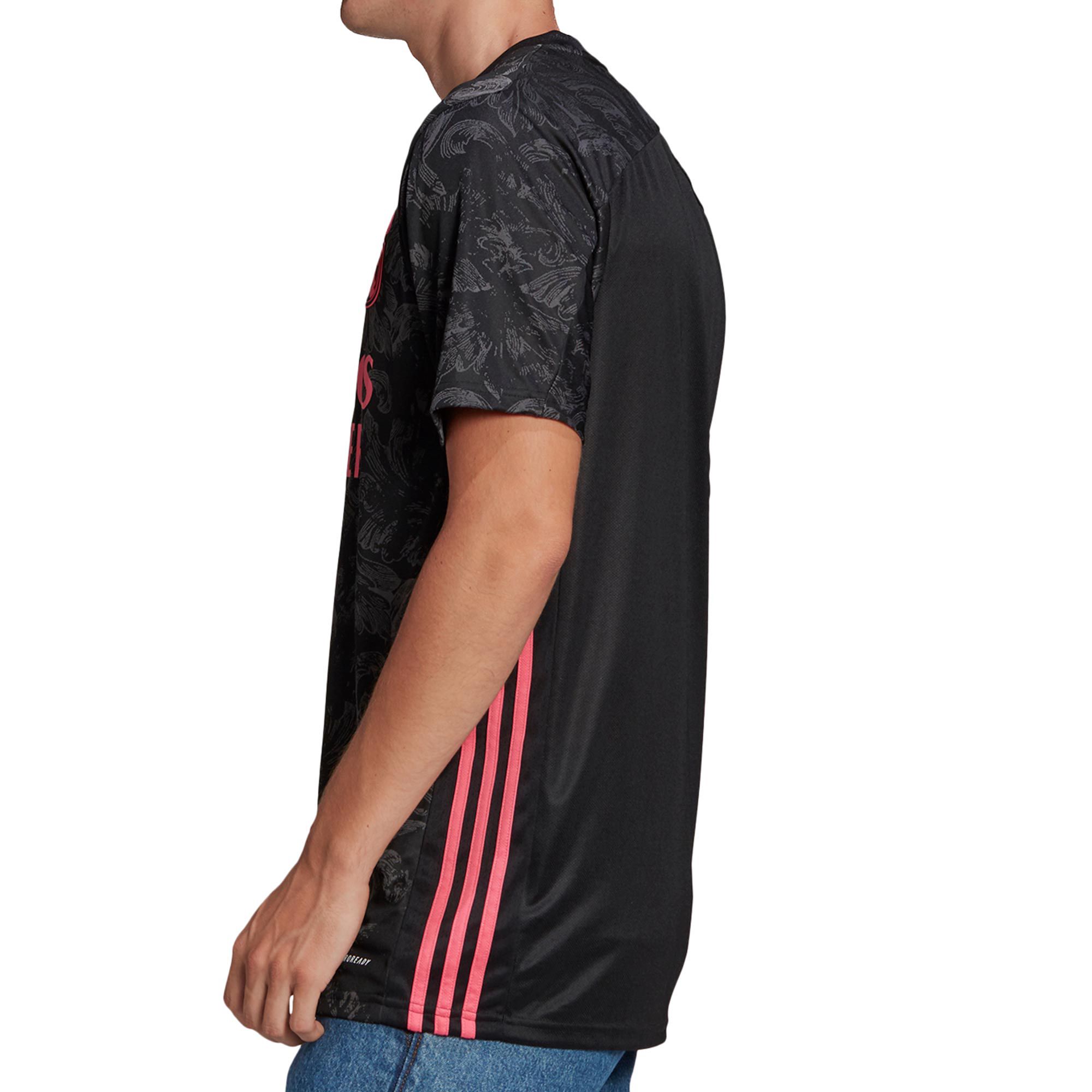 Camiseta 3ª Real Madrid 2020/2021 Negro Rosa - Fútbol Factory