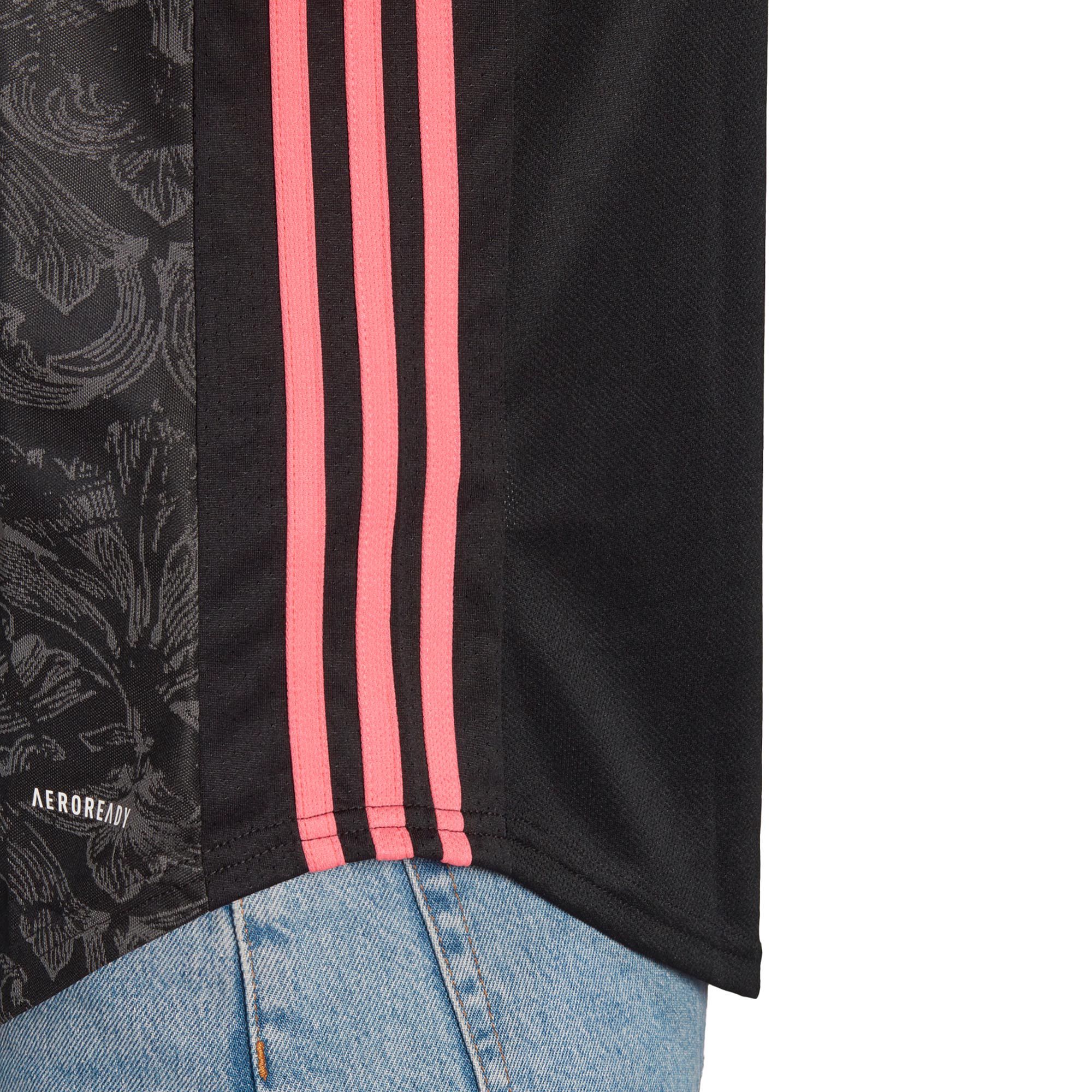Camiseta 3ª Real Madrid 2020/2021 Mujer Negro Rosa - Fútbol Factory