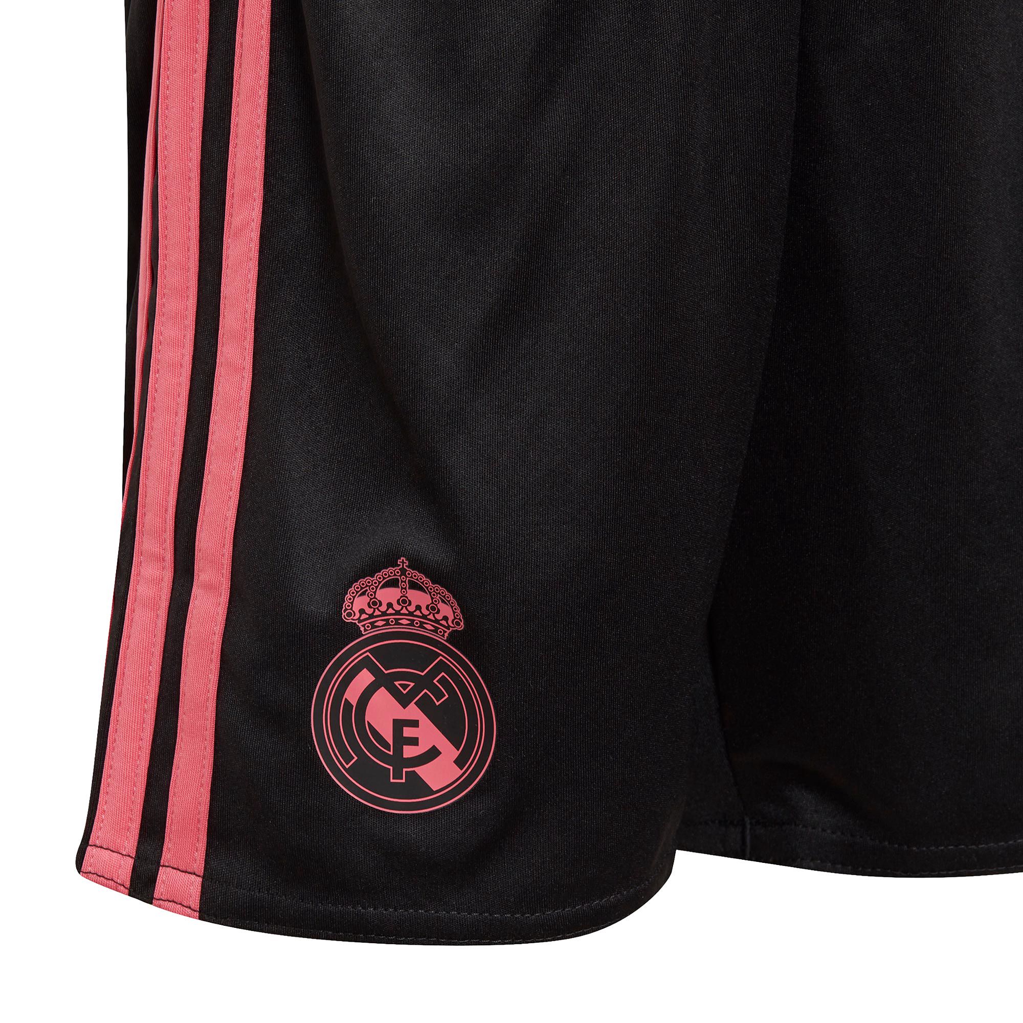 Conjunto 3ª Real Madrid 2020/2021 Infantil Negro Rosa - Fútbol Factory