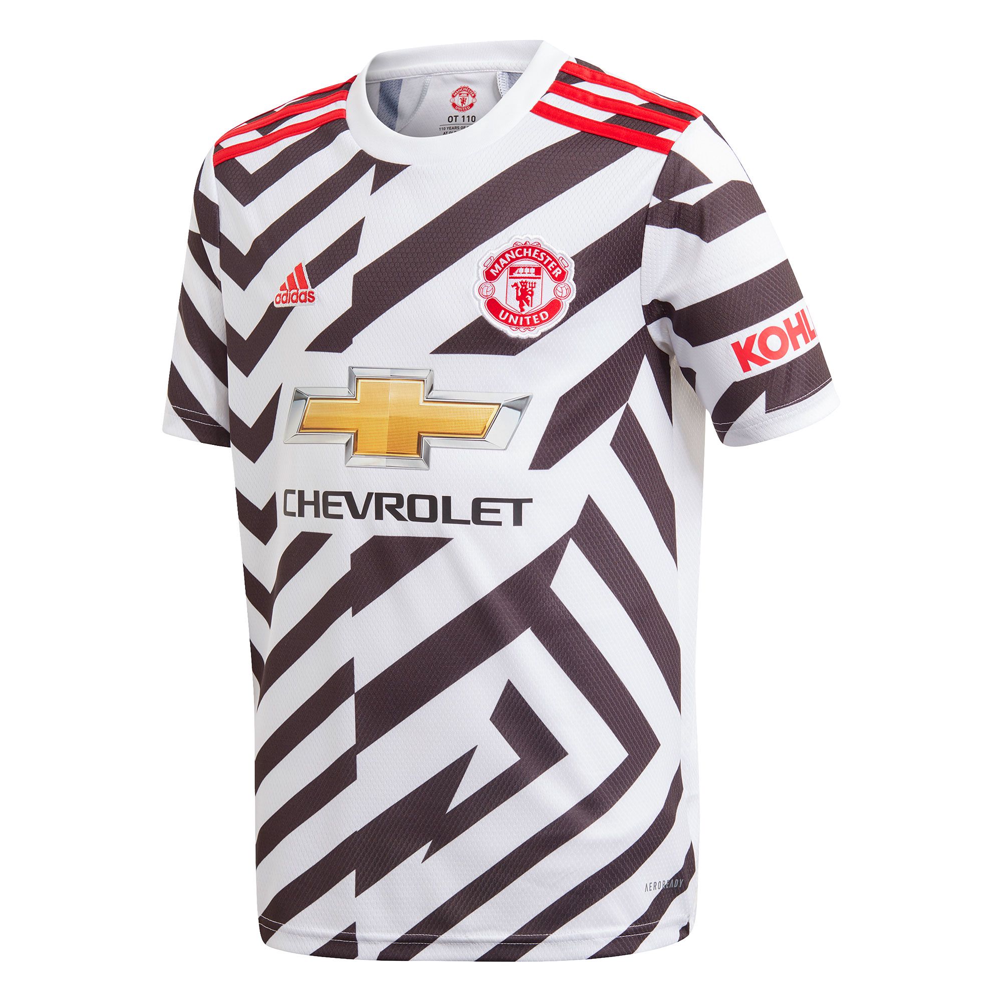 Camiseta 3ª Manchester United 2020/2021 Junior Blanco - Fútbol Factory