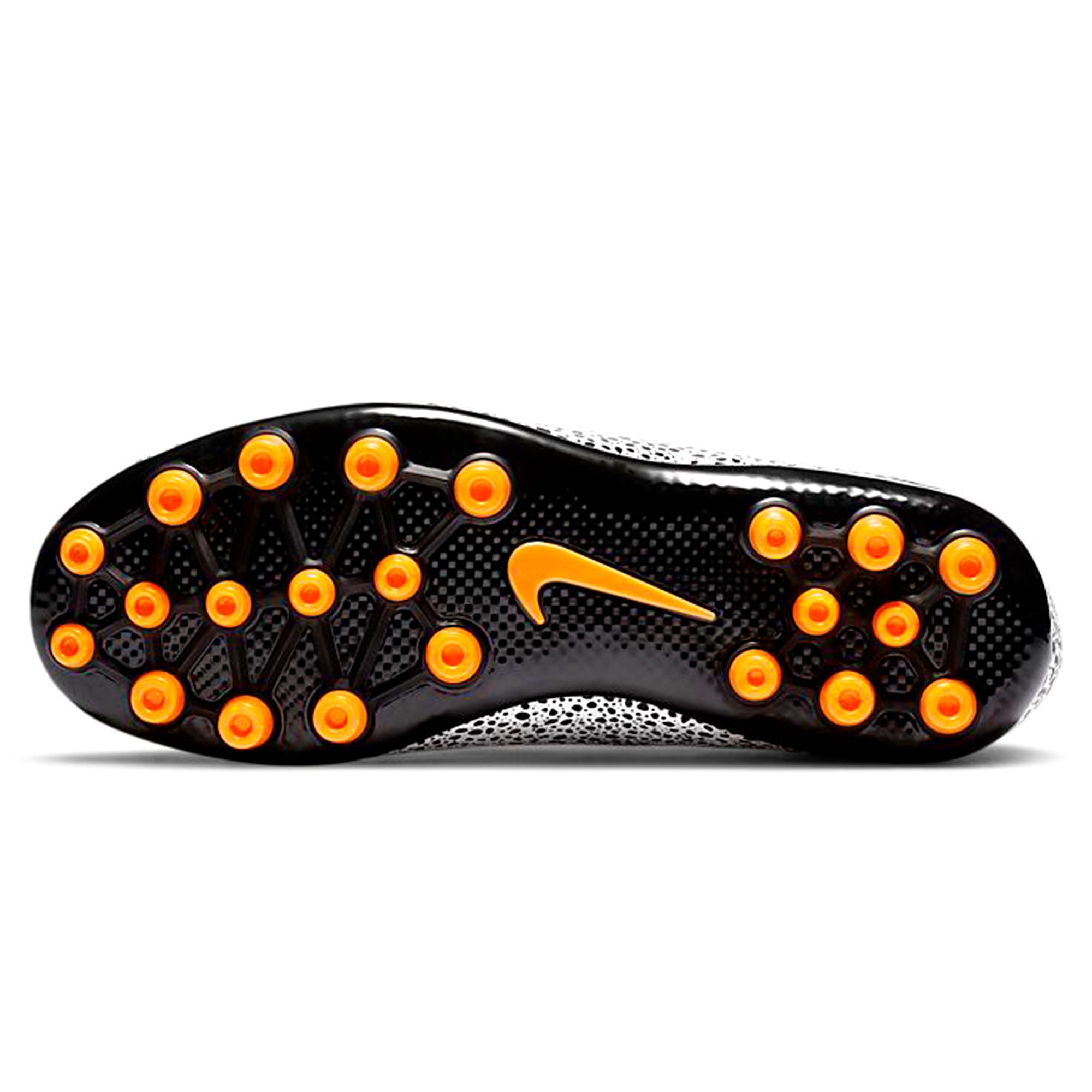 Botas de Fútbol Nike Mercurial Superfly 7 Academy CR7 AG Junior Blanco Naranja - Fútbol Factory