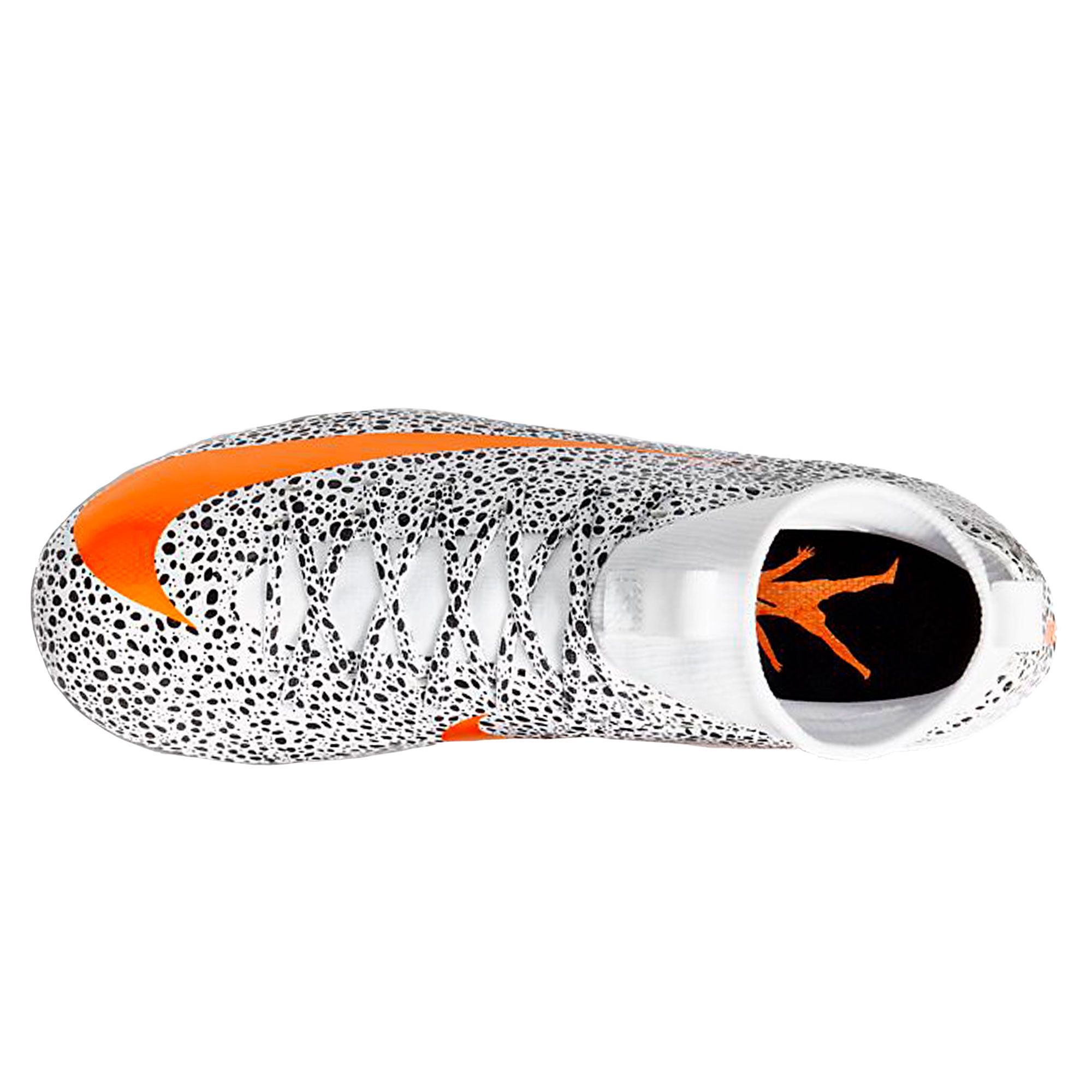 Botas de Fútbol Nike Mercurial Superfly 7 Academy CR7 AG Junior Blanco Naranja - Fútbol Factory