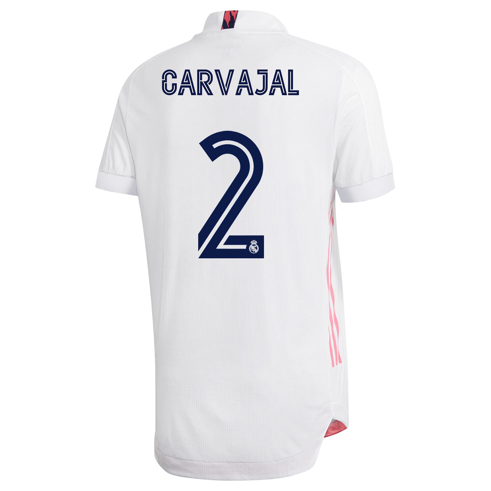 Camiseta 1ª Real Madrid 2020/2021 Authentic Carvajal - Fútbol Factory