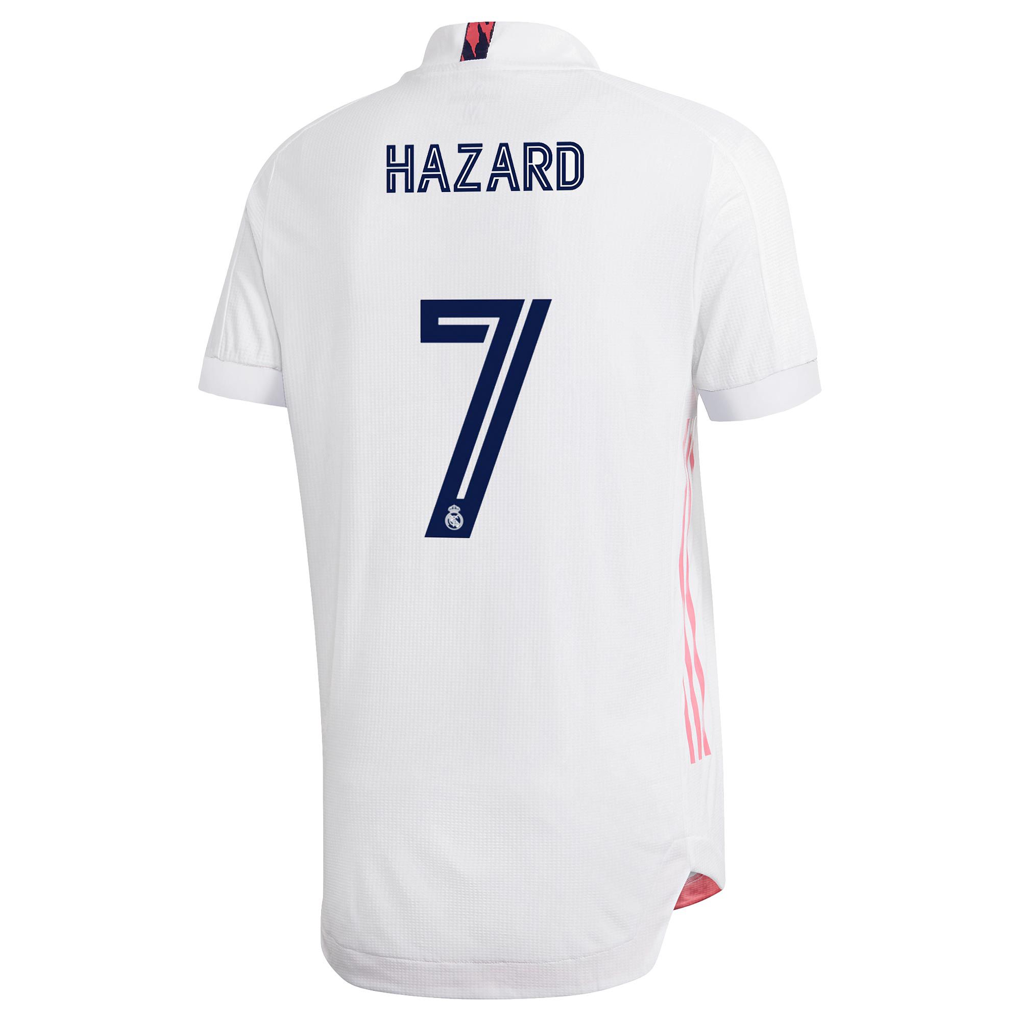 Camiseta 1ª Real Madrid 2020/2021 Authentic Hazard - Fútbol Factory