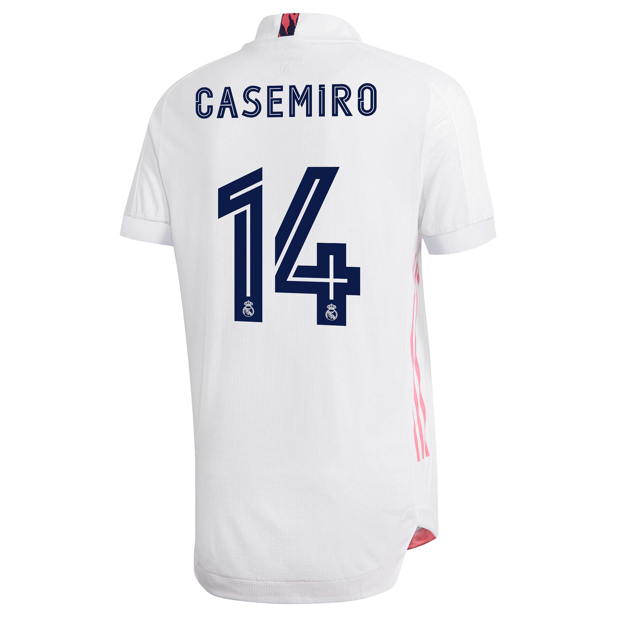 Camiseta 1ª Real Madrid 2020/2021 Authentic Casemiro - Fútbol Factory