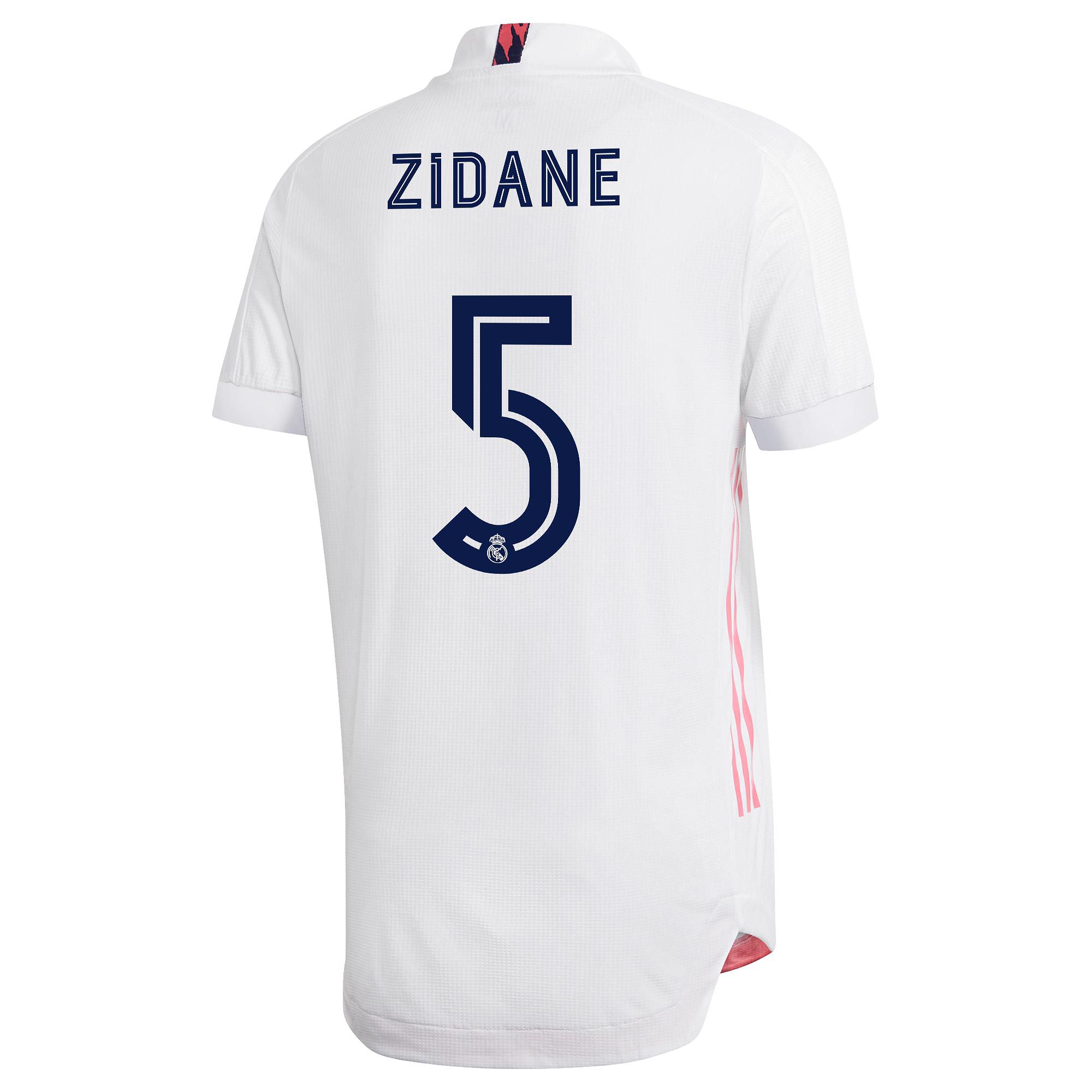 Camiseta 1ª Real Madrid 2020/2021 Authentic Zidane - Fútbol Factory