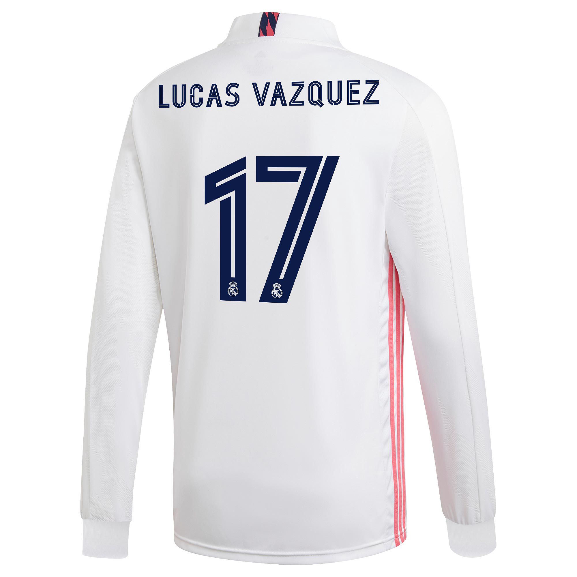 Camiseta 1ª Real Madrid 2020/2021 LS Lucas Vázquez - Fútbol Factory