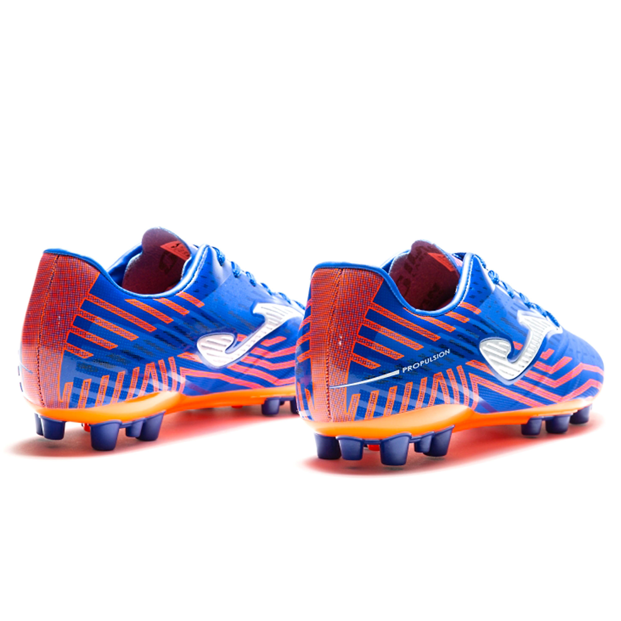 Botas de Fútbol Propulsion AG Azul Naranja - Fútbol Factory