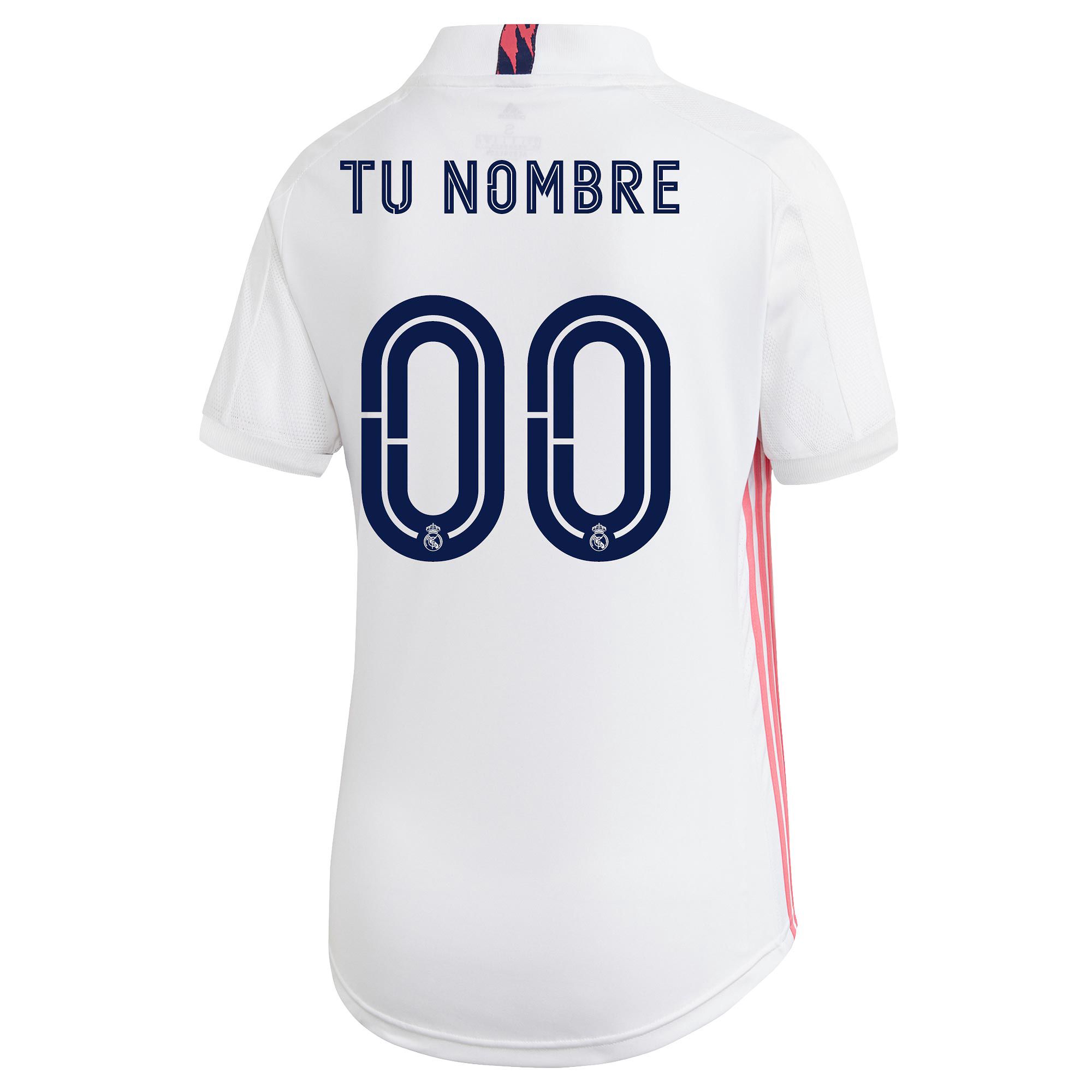 Camiseta 1ª Real Madrid 2020/2021 Mujer Personalizado - Fútbol Factory