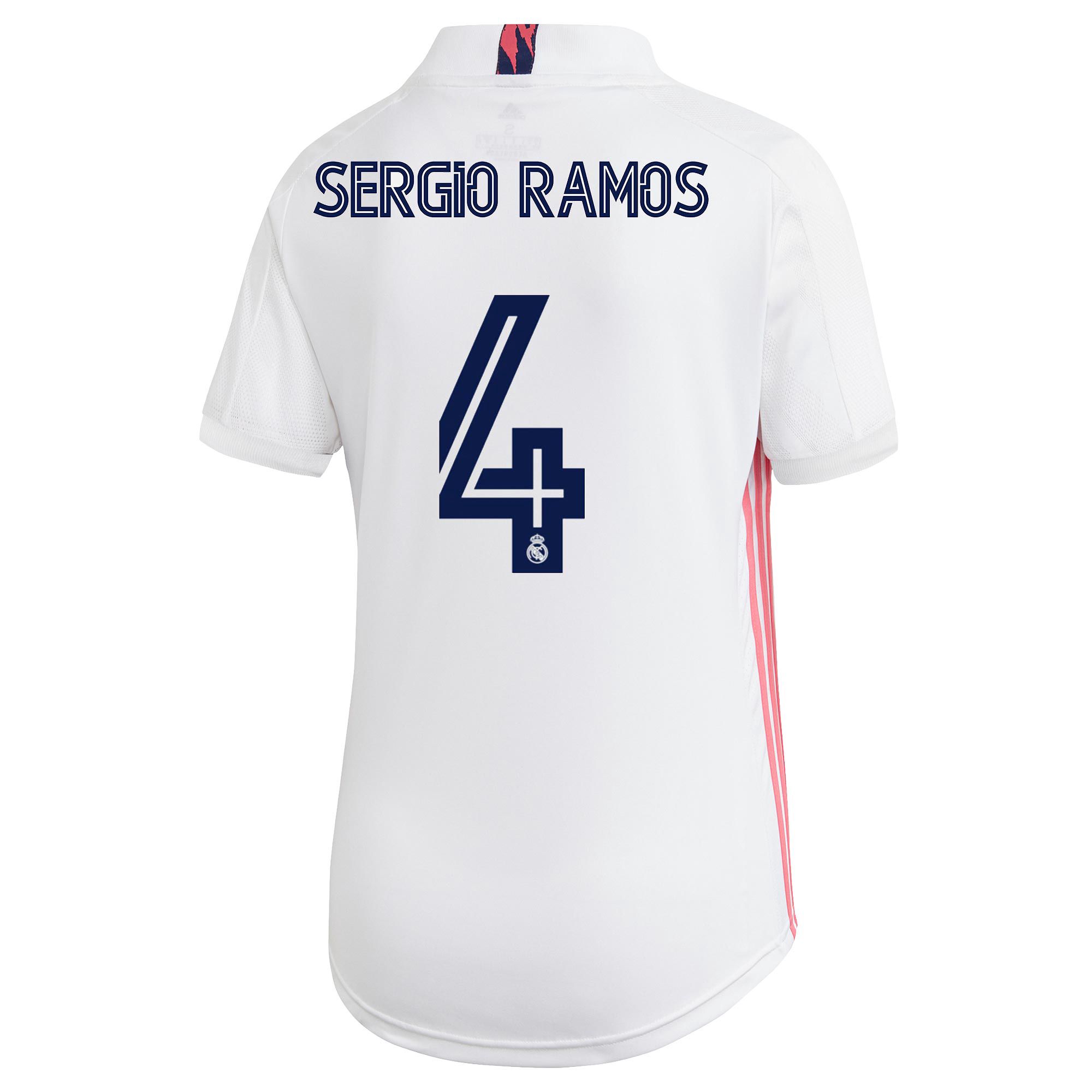 Camiseta 1ª Real Madrid 2020/2021 Mujer Sergio Ramos - Fútbol Factory