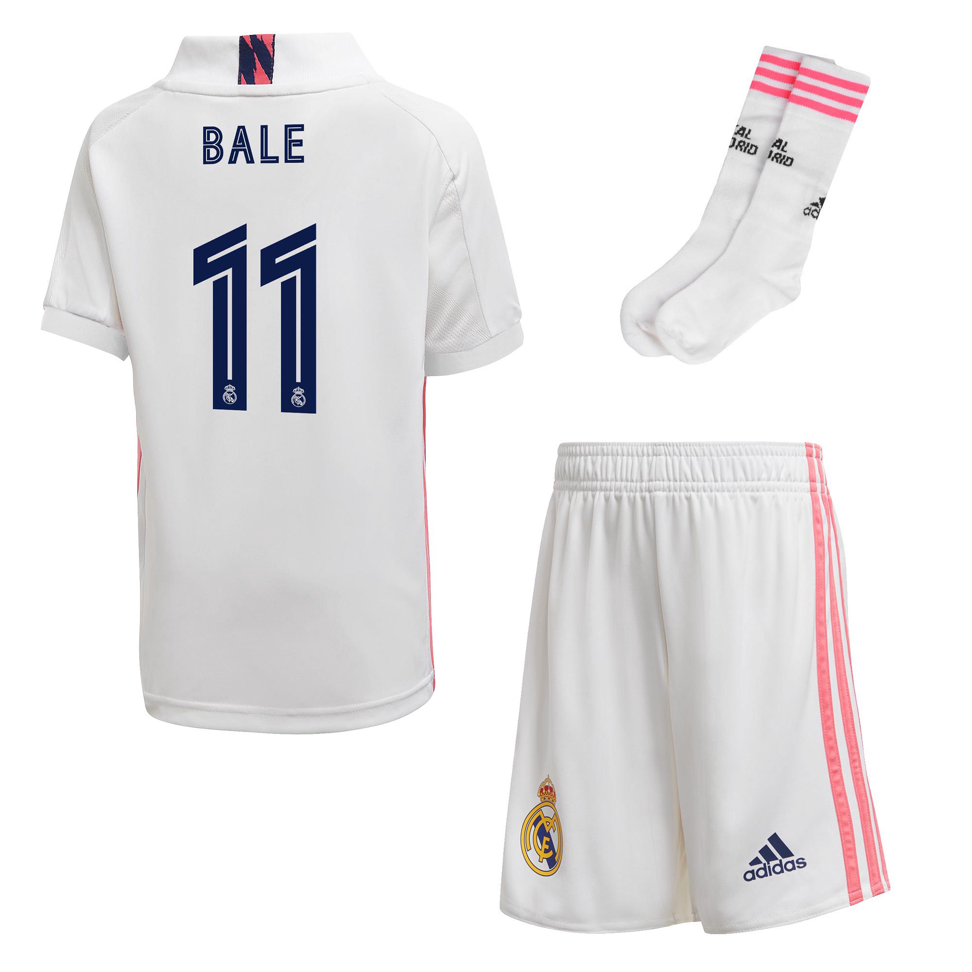 Conjunto 1ª Real Madrid 2020/2021 Infantil Bale - Fútbol Factory