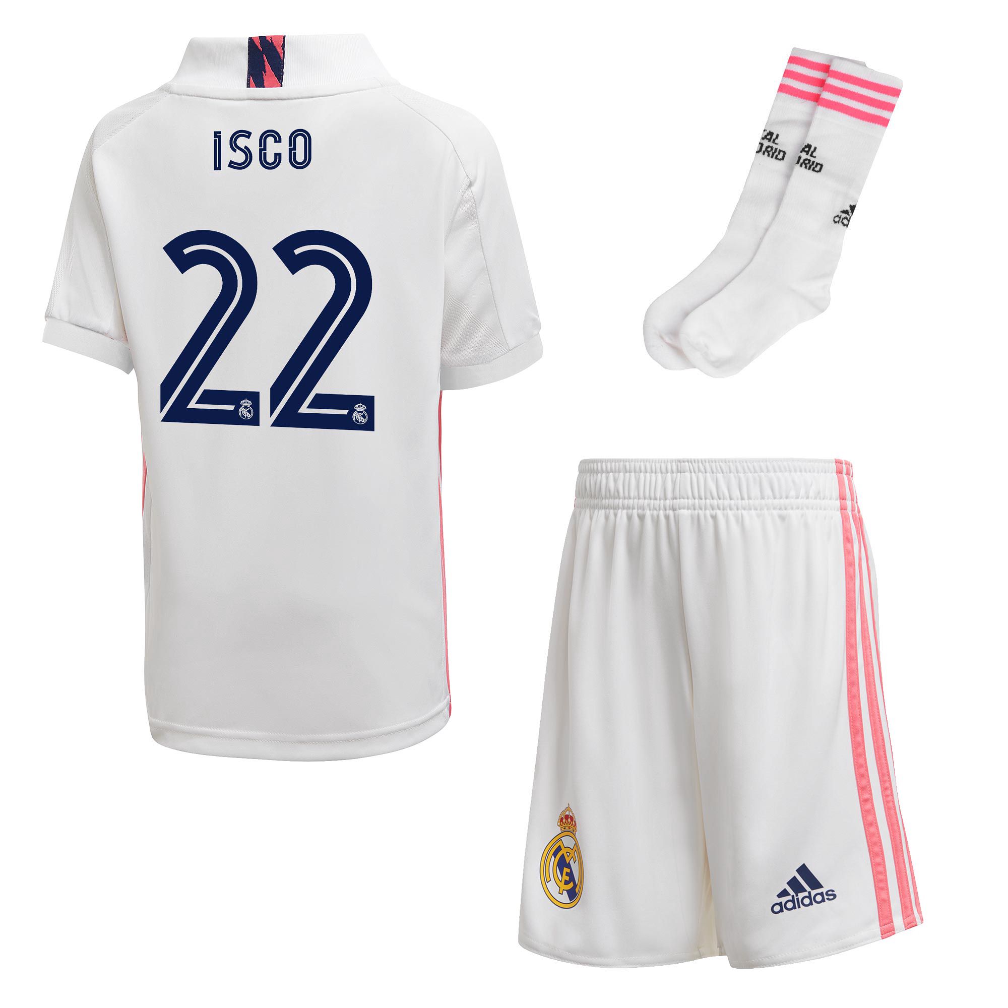Conjunto 1ª Real Madrid 2020/2021 Infantil Isco - Fútbol Factory