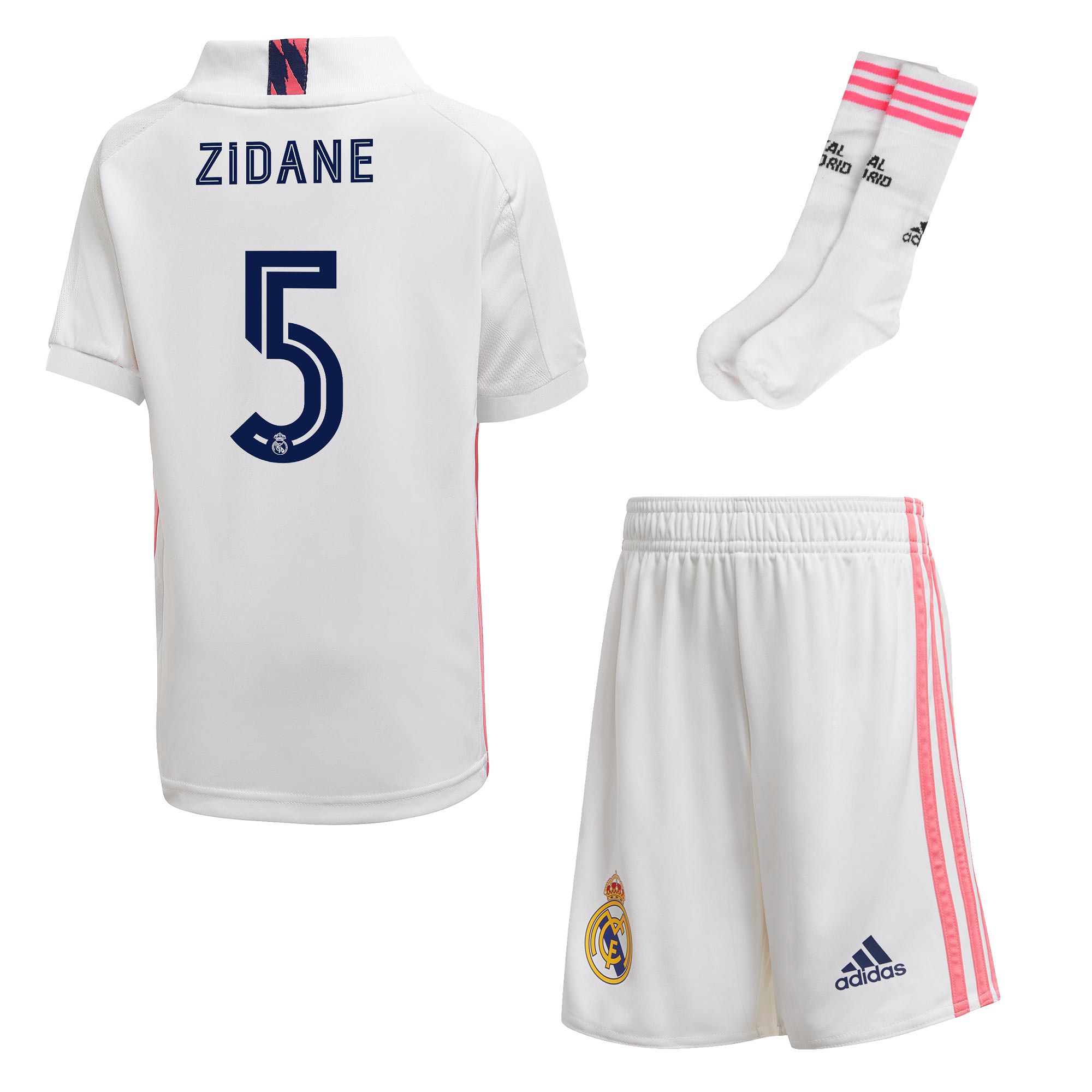 Conjunto 1ª Real Madrid 2020/2021 Infantil Zidane - Fútbol Factory