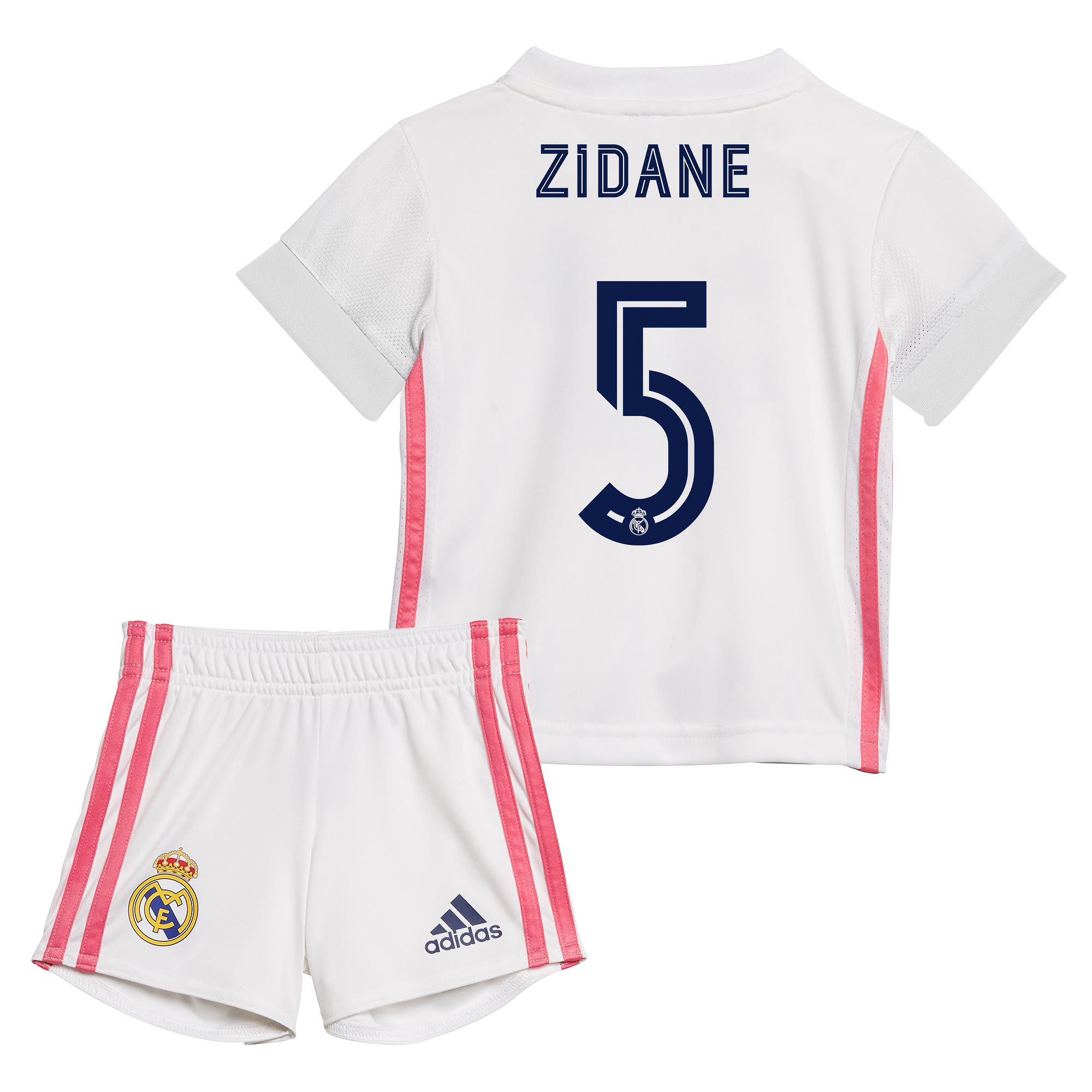 Conjunto 1ª Real Madrid 2020/2021 Bebé Zidane - Fútbol Factory