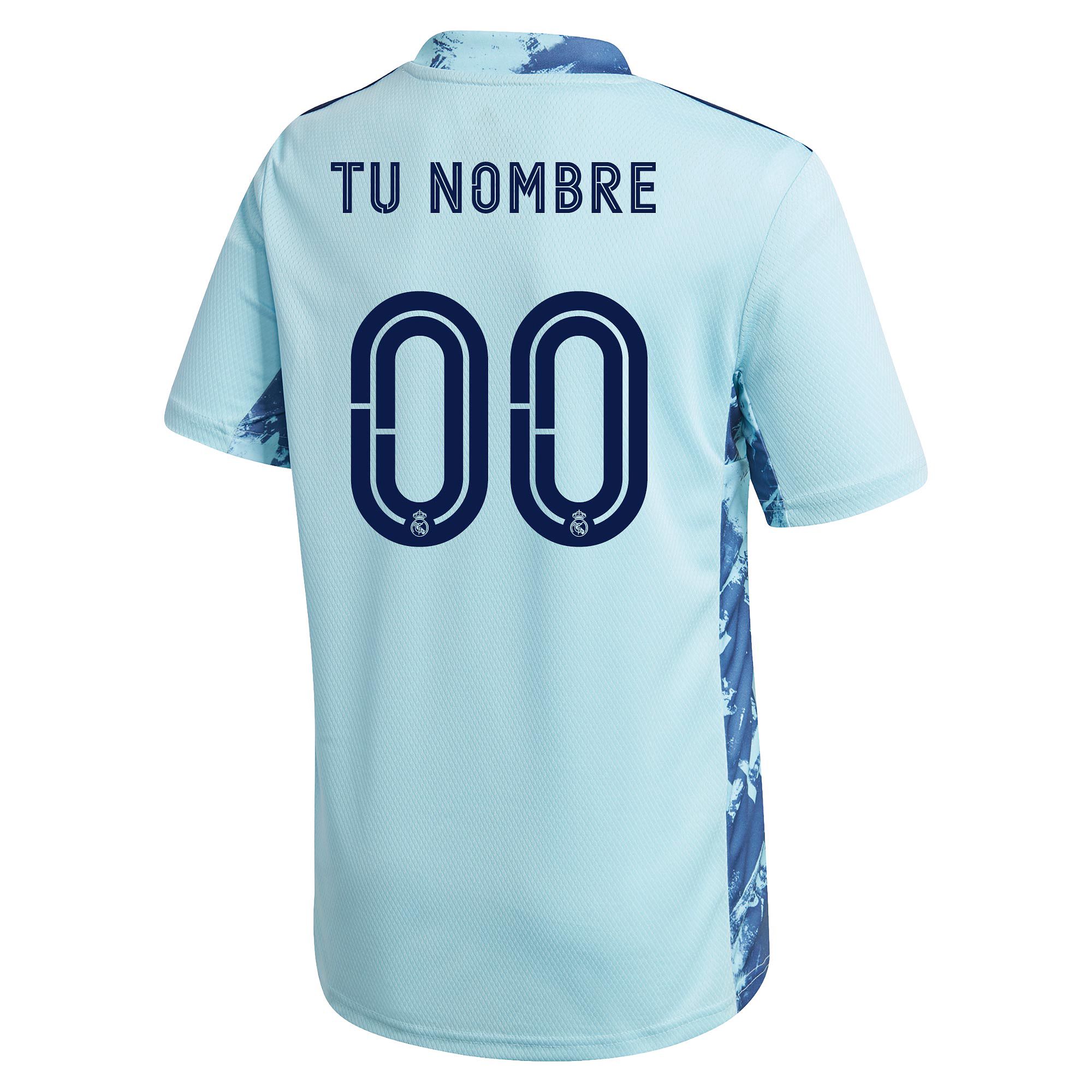 Camiseta de Portero Real Madrid 2020/2021 Junior Azul Personalizado - Fútbol Factory