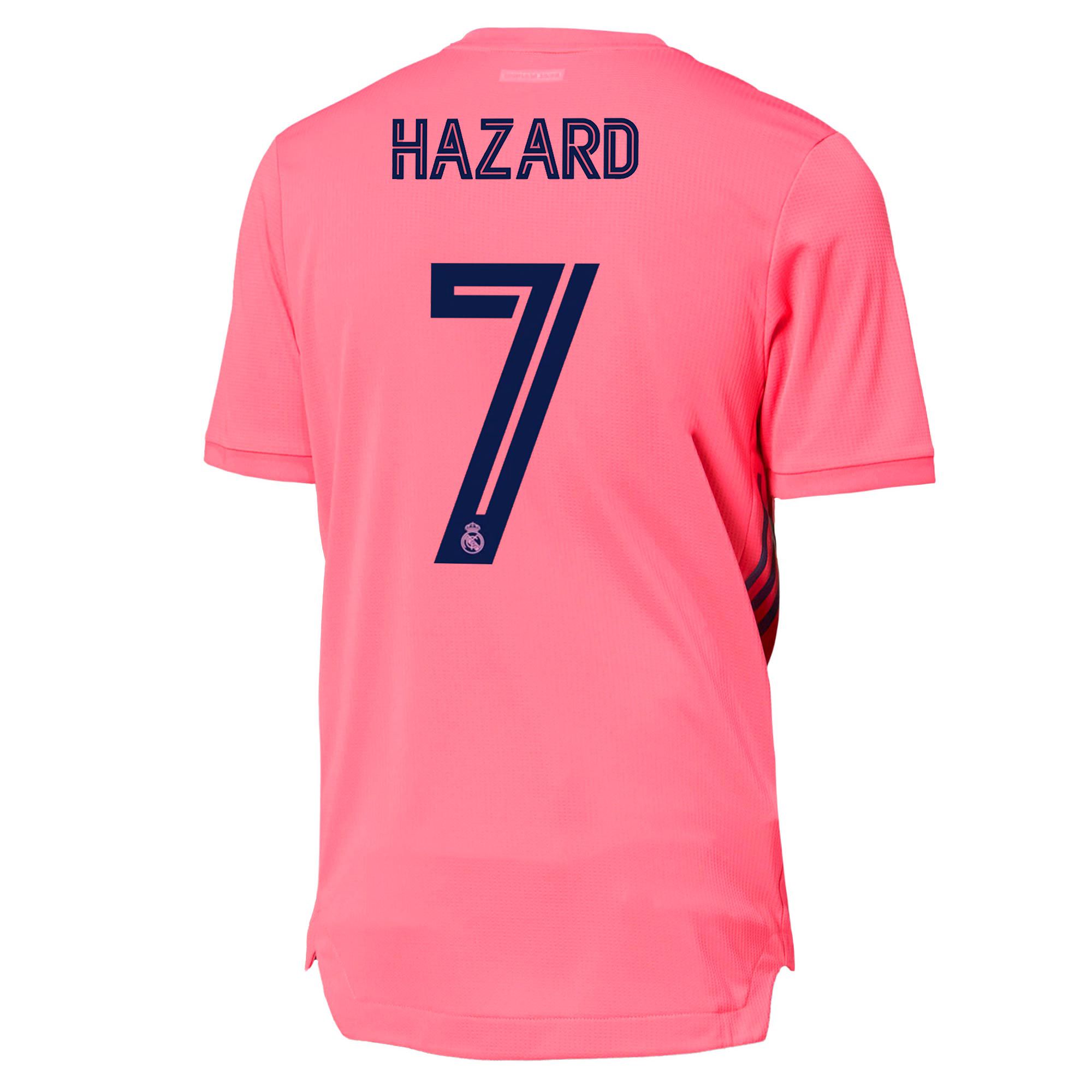 Camiseta 2ª Real Madrid 2020/2021 Authentic Rosa Hazard - Fútbol Factory