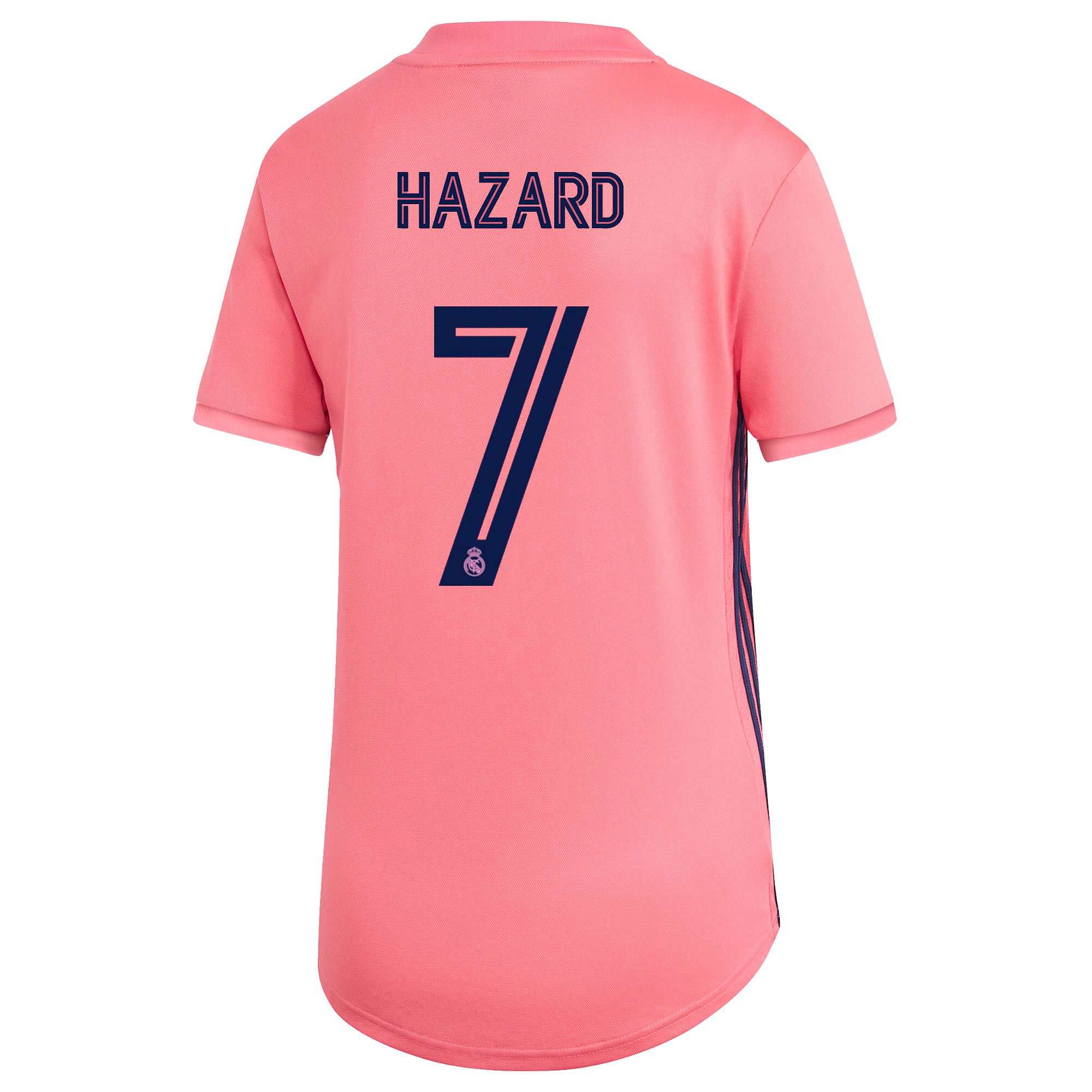 Camiseta 2ª Real Madrid 2020/2021 Mujer Rosa Hazard - Fútbol Factory