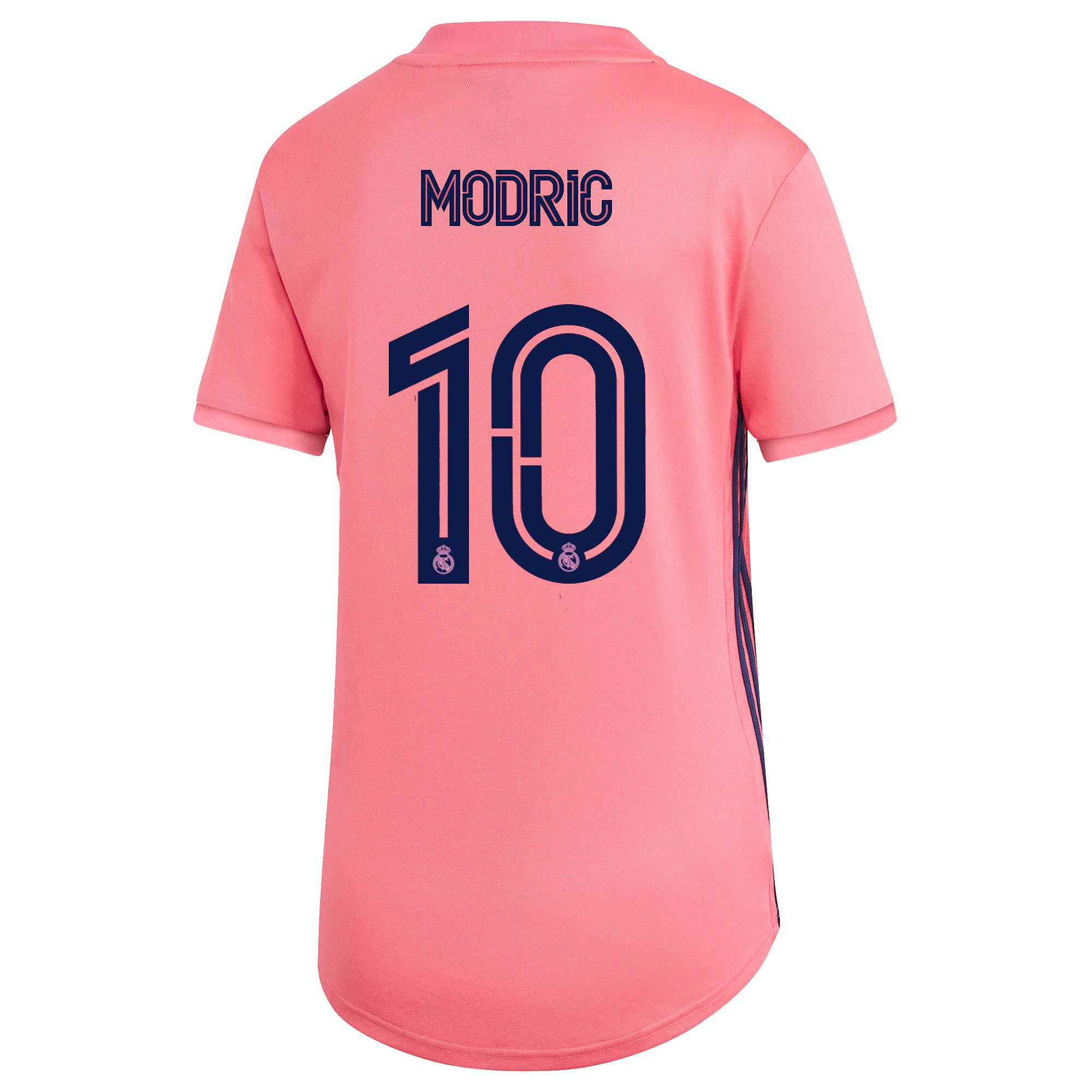 Camiseta 2ª Real Madrid 2020/2021 Mujer Rosa Modric - Fútbol Factory