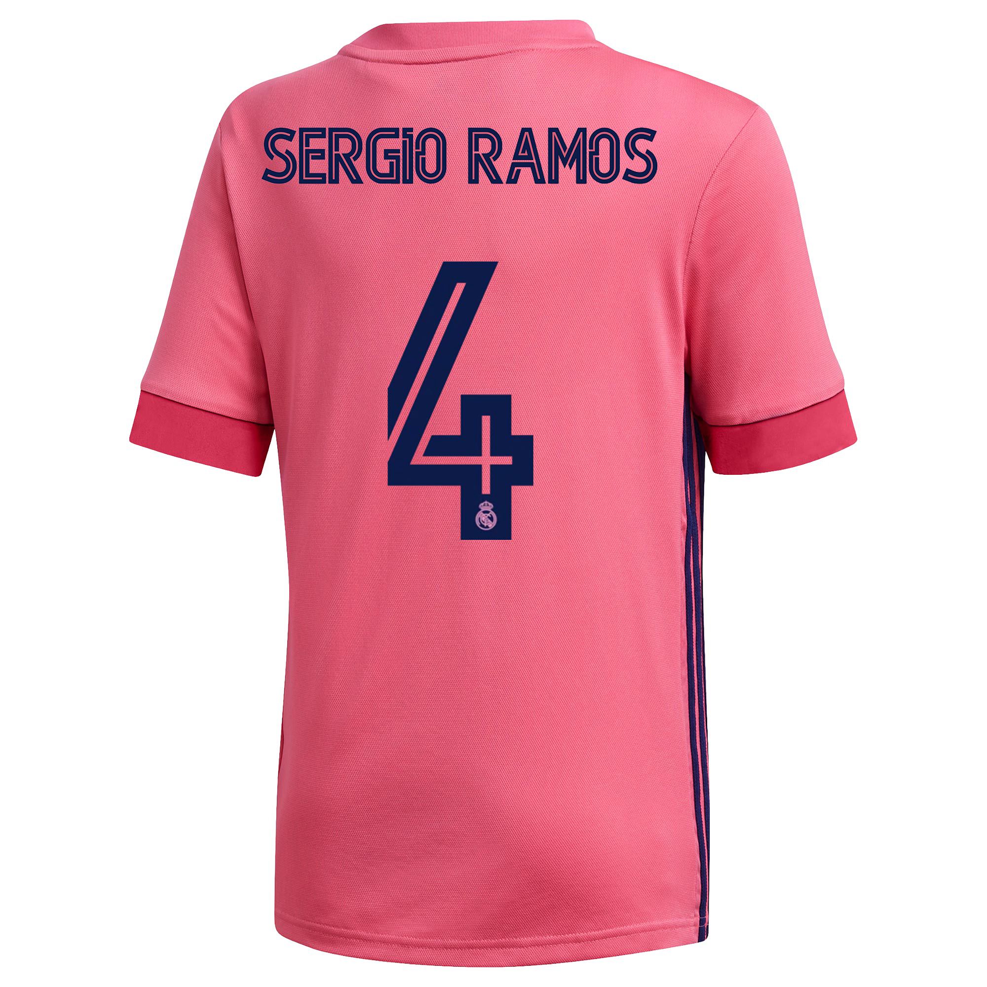 Camiseta 2ª Real Madrid 2020/2021Junior Rosa Sergio Ramos - Fútbol Factory