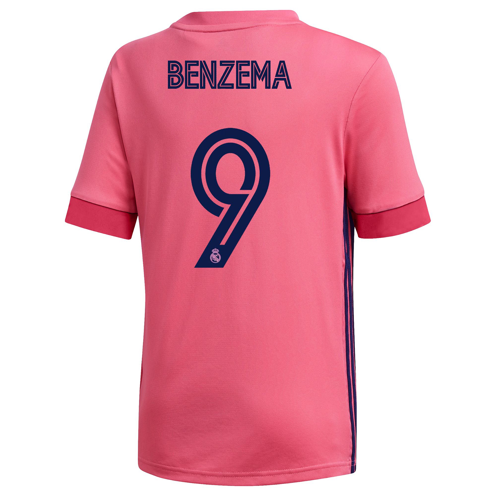 Camiseta 2ª Real Madrid 2020/2021Junior Rosa Benzema - Fútbol Factory