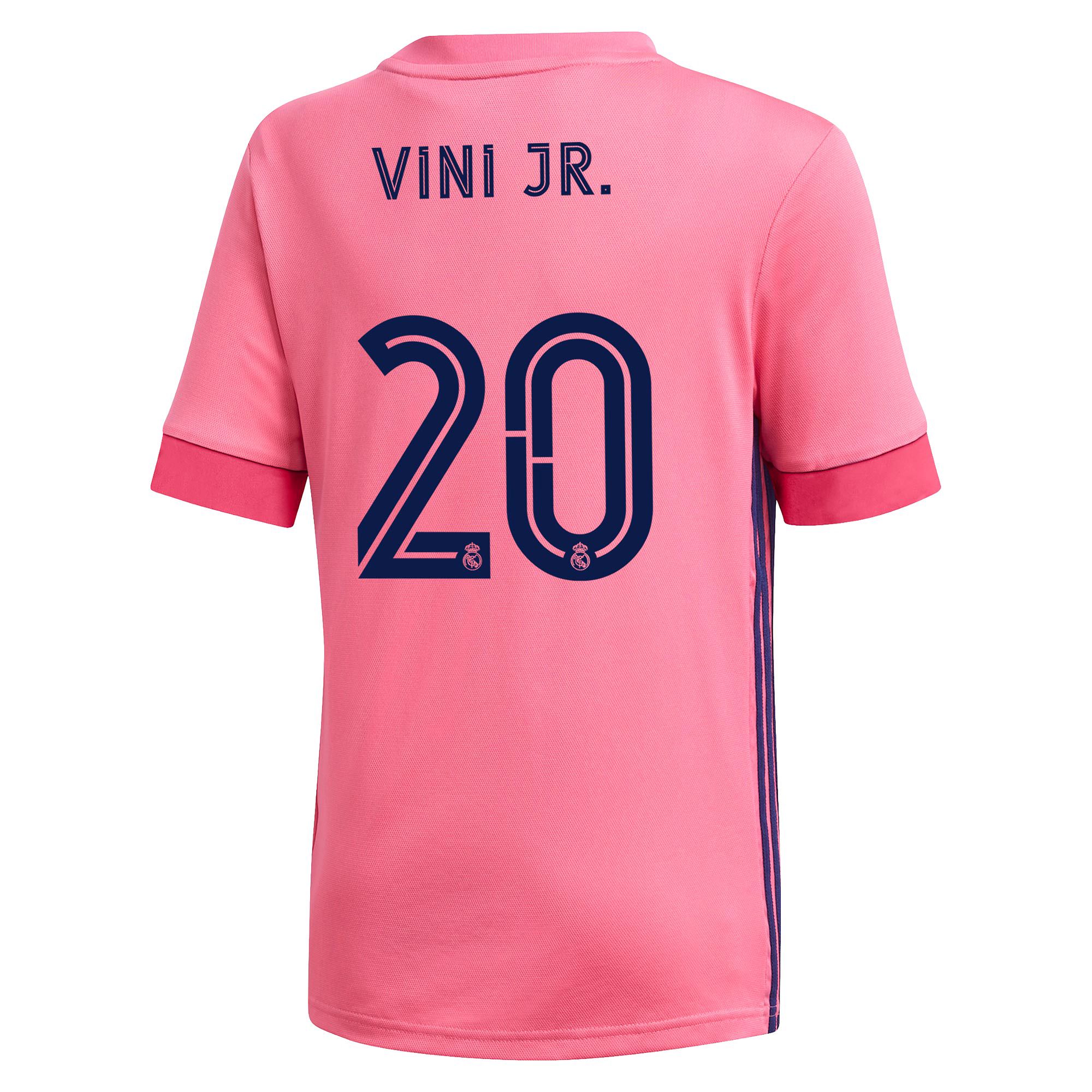 Camiseta 2ª Real Madrid 2020/2021Junior Rosa Vinicius Jr. - Fútbol Factory
