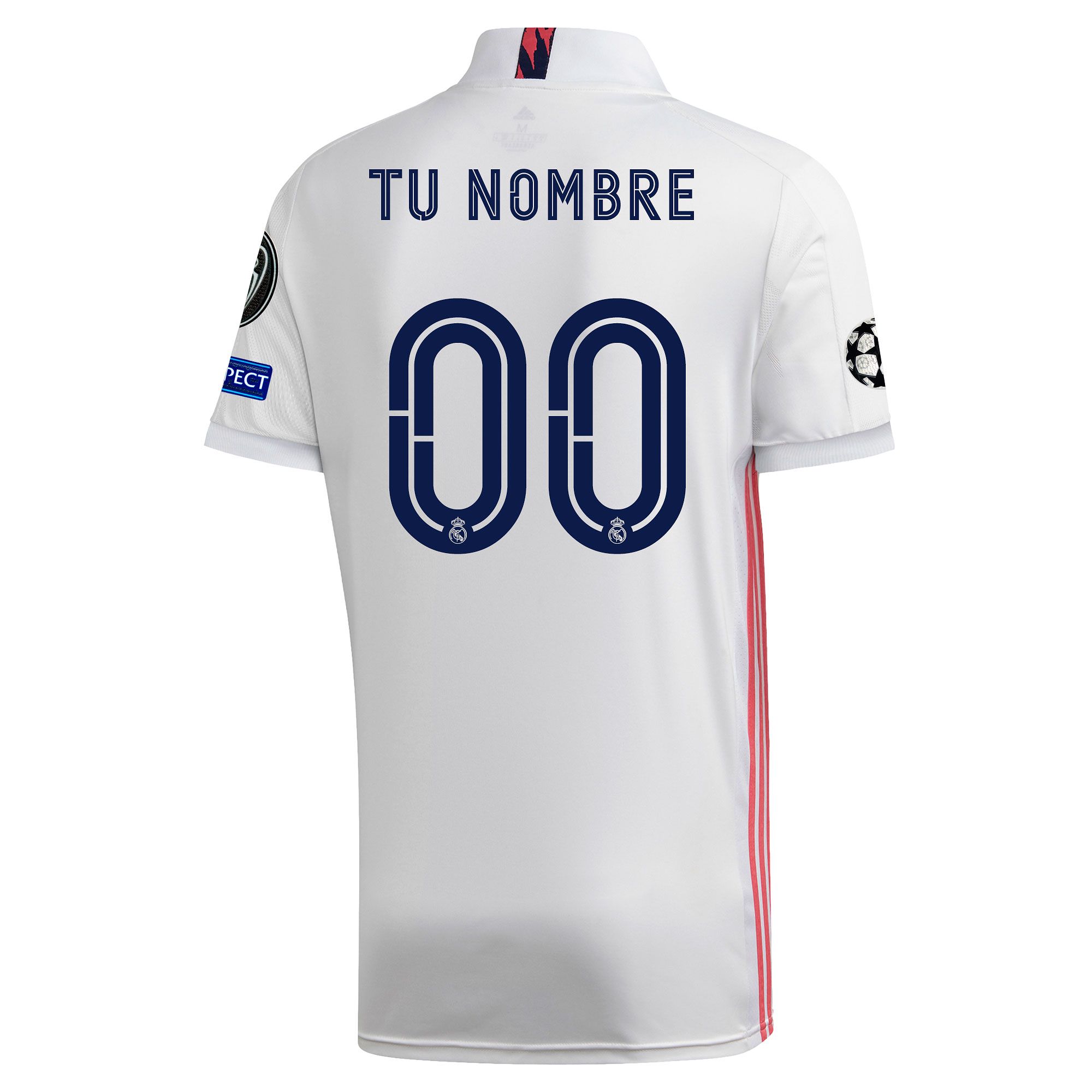 Camiseta 1ª Real Madrid 2020/2021 UCL Personalizado - Fútbol Factory