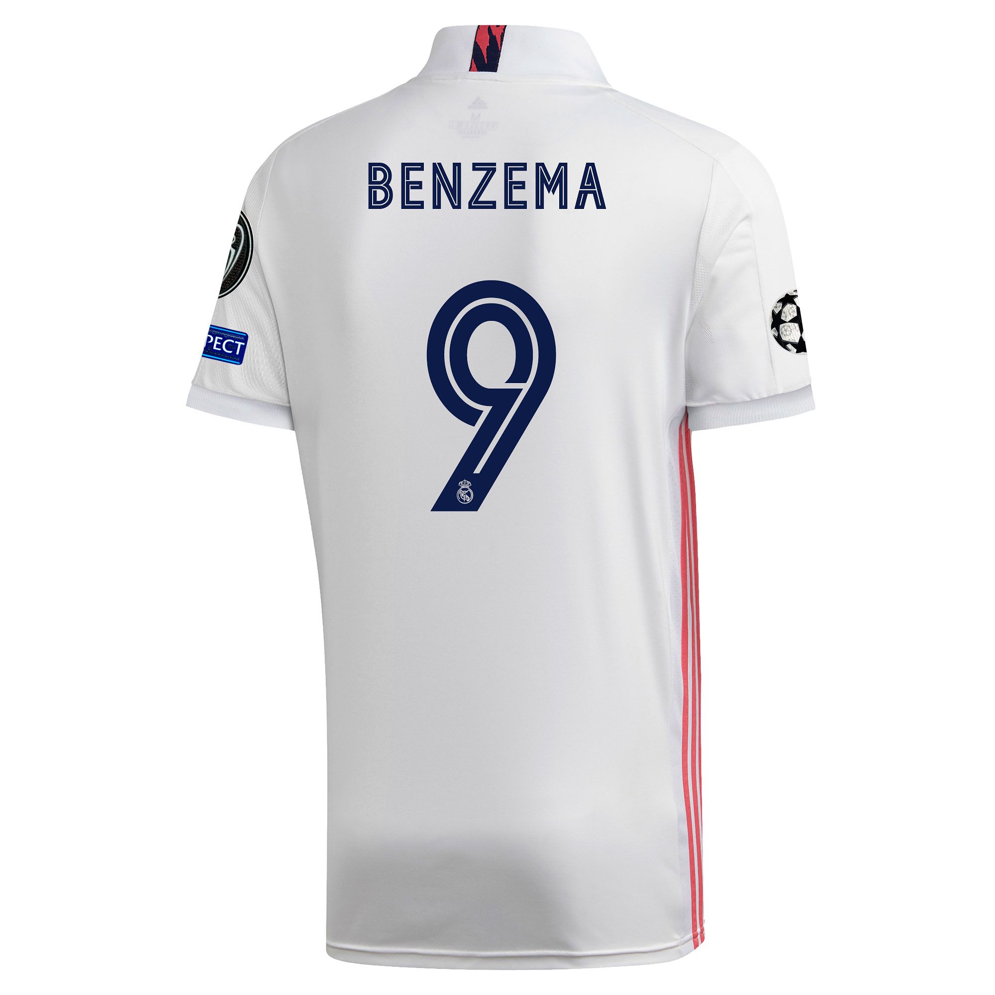 Camiseta 1ª Real Madrid 2020/2021 UCL Benzema - Fútbol Factory