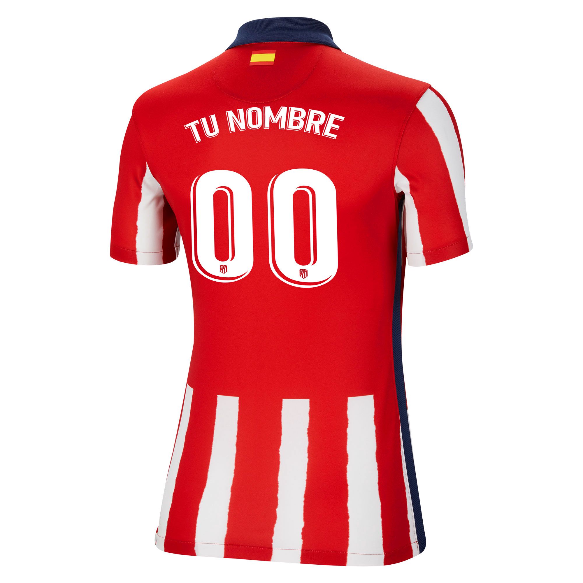 Camiseta 1ª Atlético de Madrid 2020/2021 Mujer Personalizado - Fútbol Factory