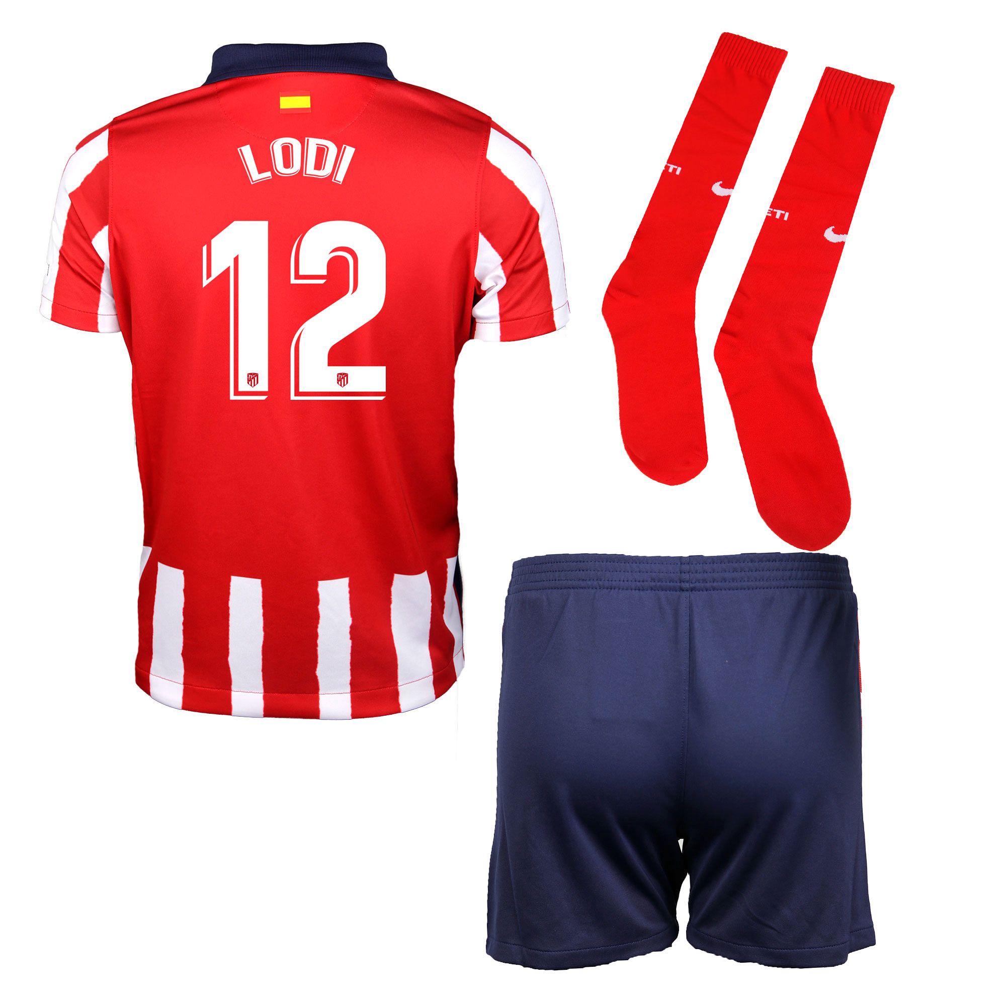 Conjunto 1ª Atlético de Madrid 2020/2021 Infantil Lodi - Fútbol Factory
