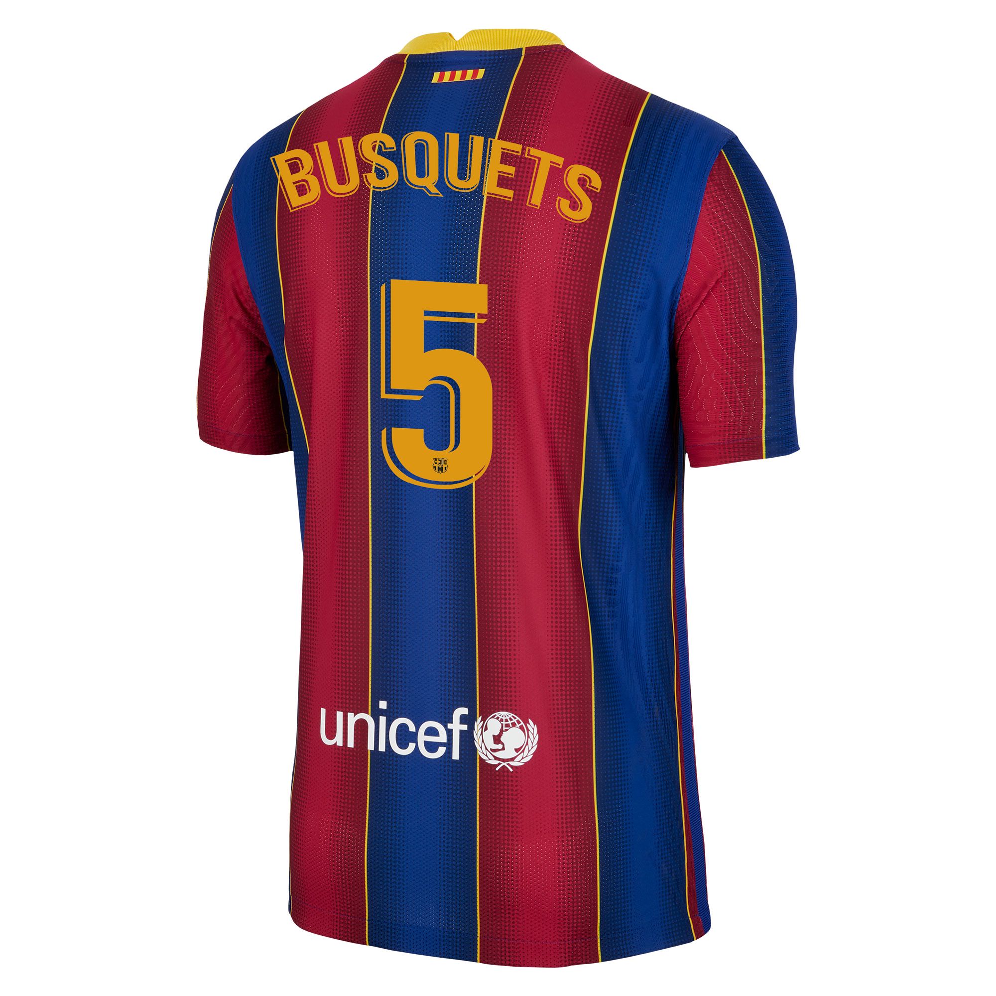 Camiseta 1ª FC Barcelona 2020/2021 Vapor Match  Sergio - Fútbol Factory