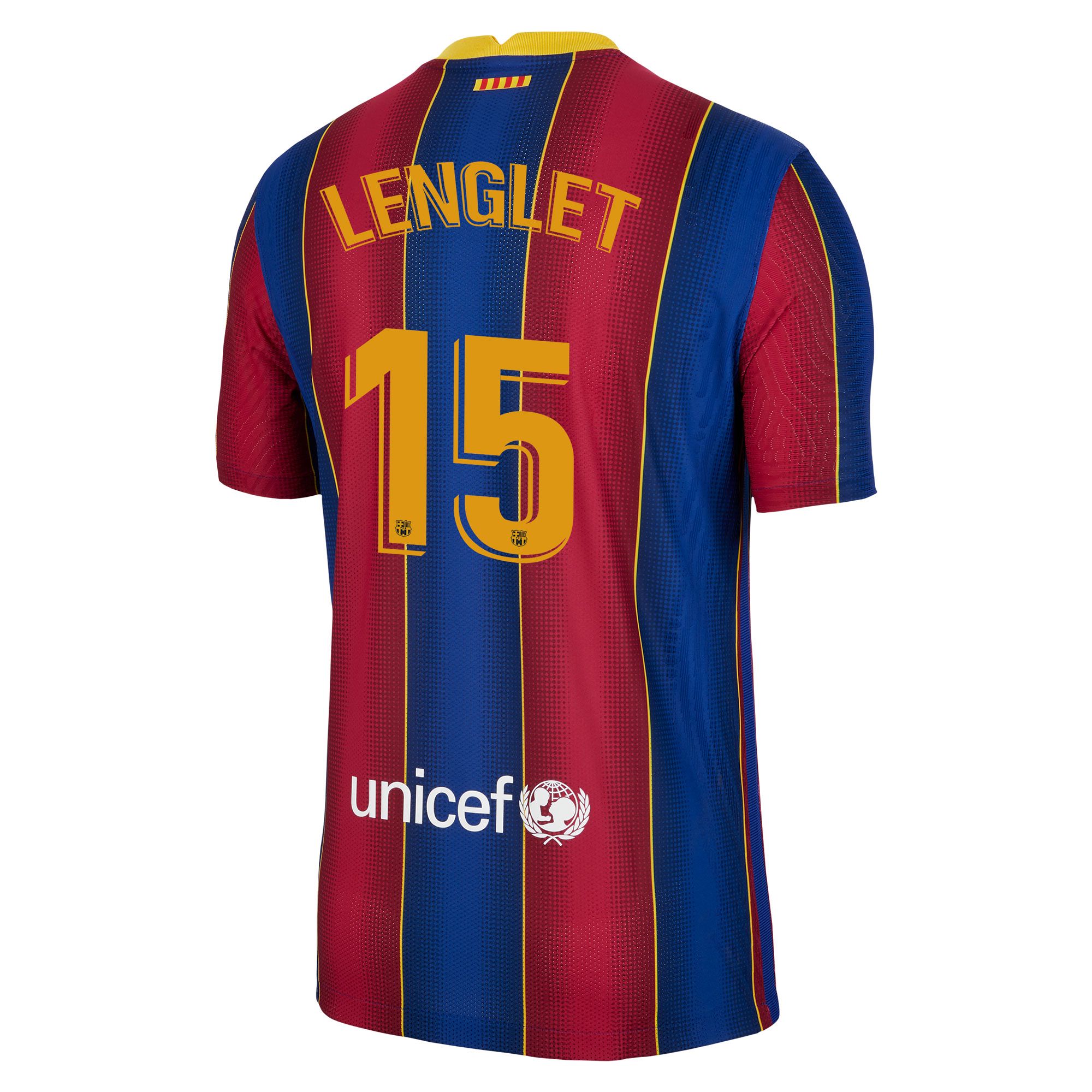 Camiseta 1ª FC Barcelona 2020/2021 Vapor Match  Lenglet - Fútbol Factory