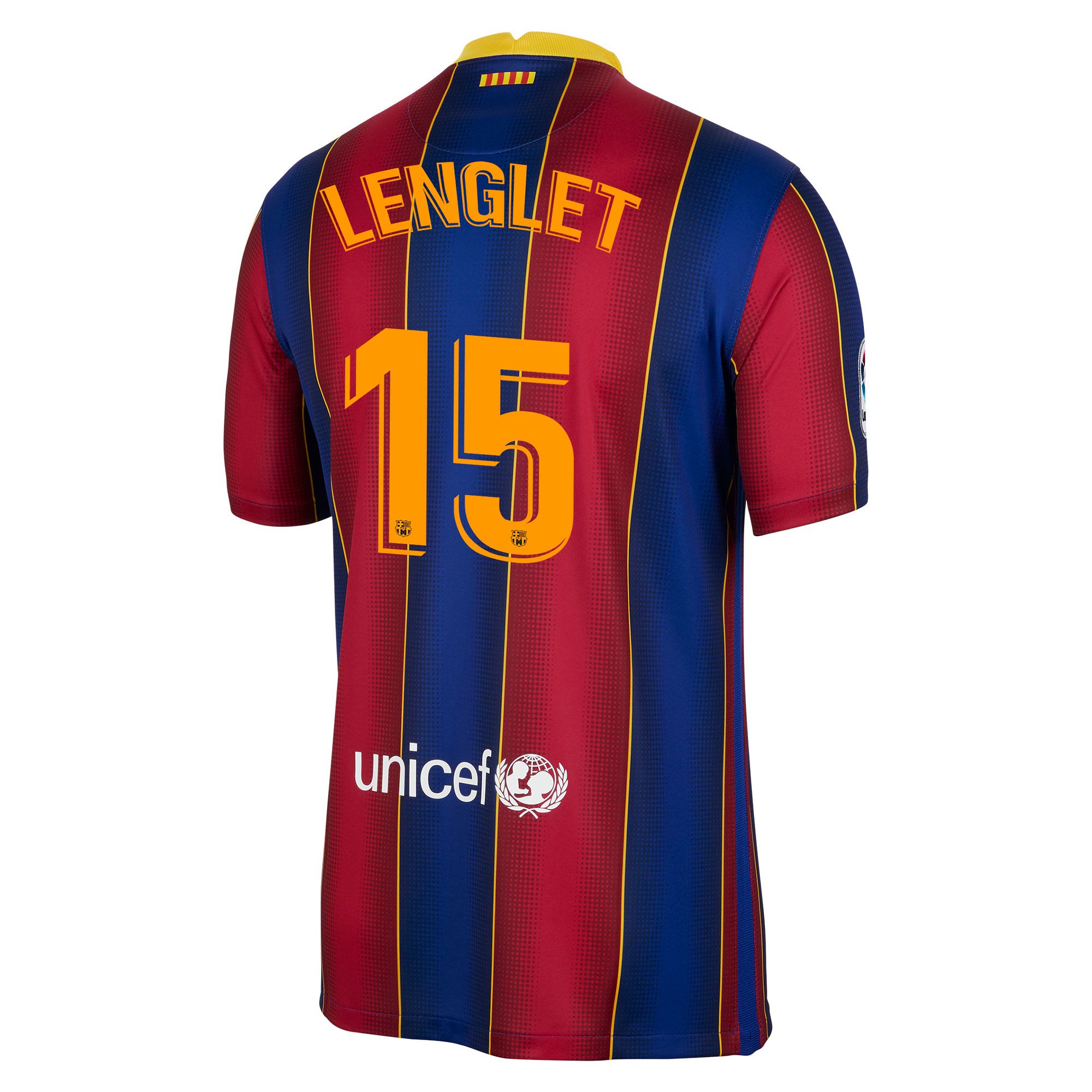 Camiseta 1ª FC Barcelona 2020/2021  Lenglet - Fútbol Factory
