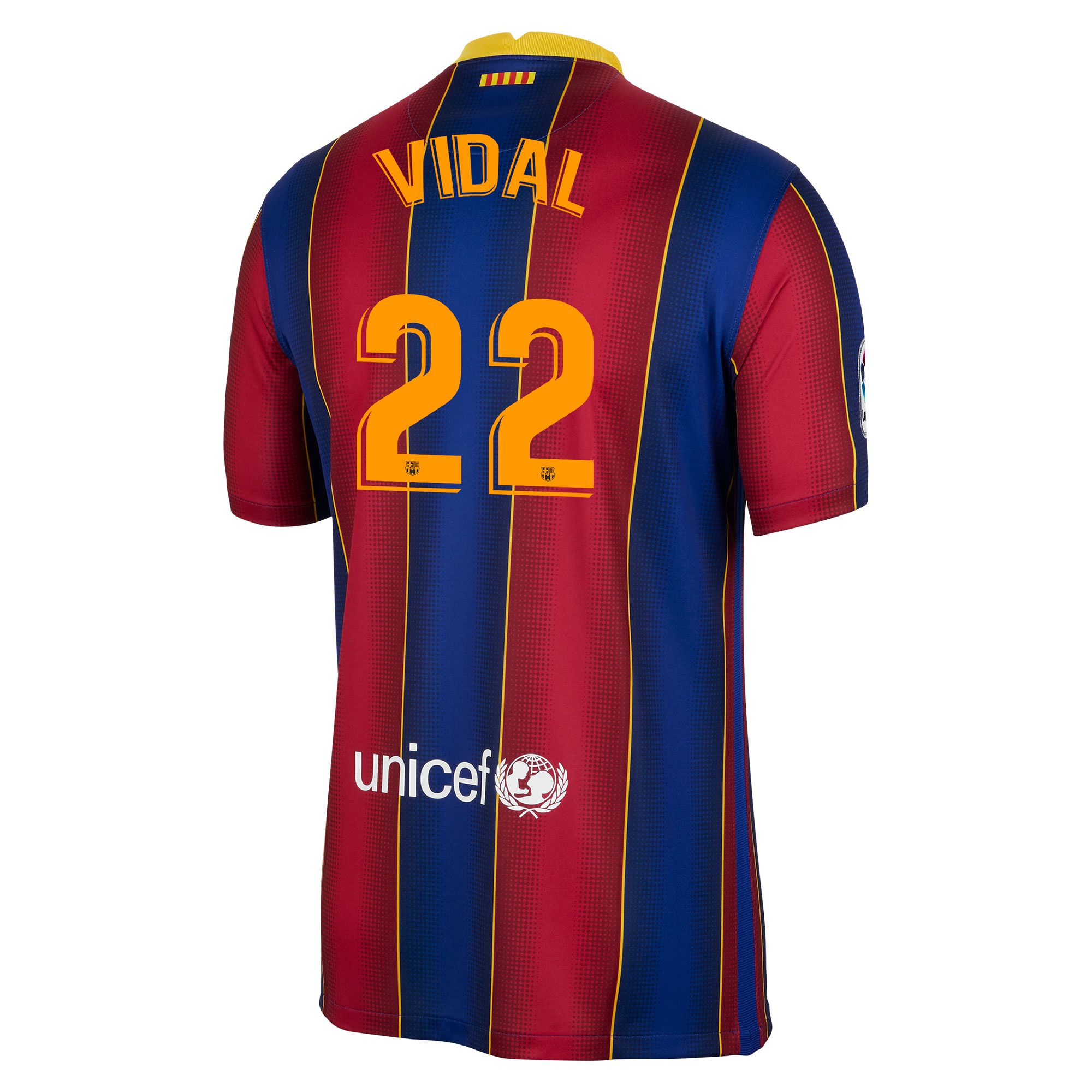 Camiseta 1 FC Barcelona 2020 2021 Vidal