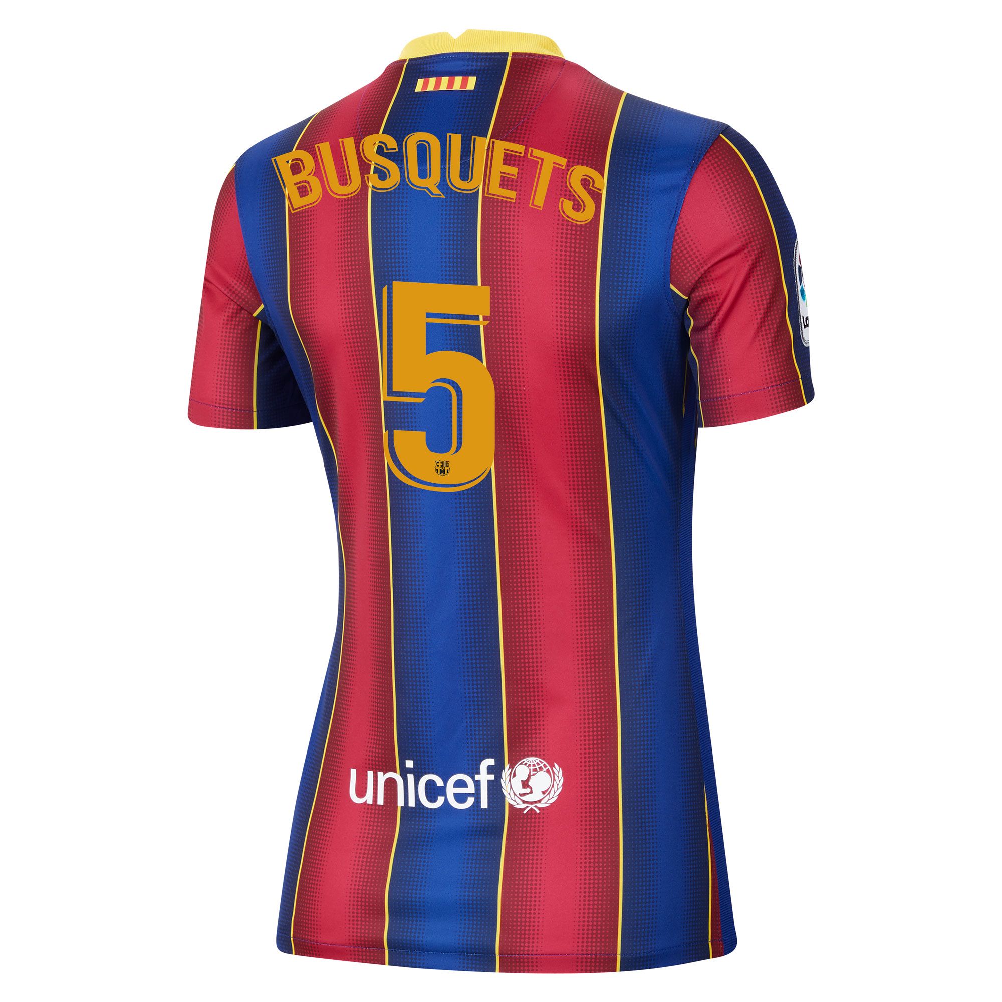 Camiseta 1ª FC Barcelona 2020/2021 Mujer  Sergio - Fútbol Factory