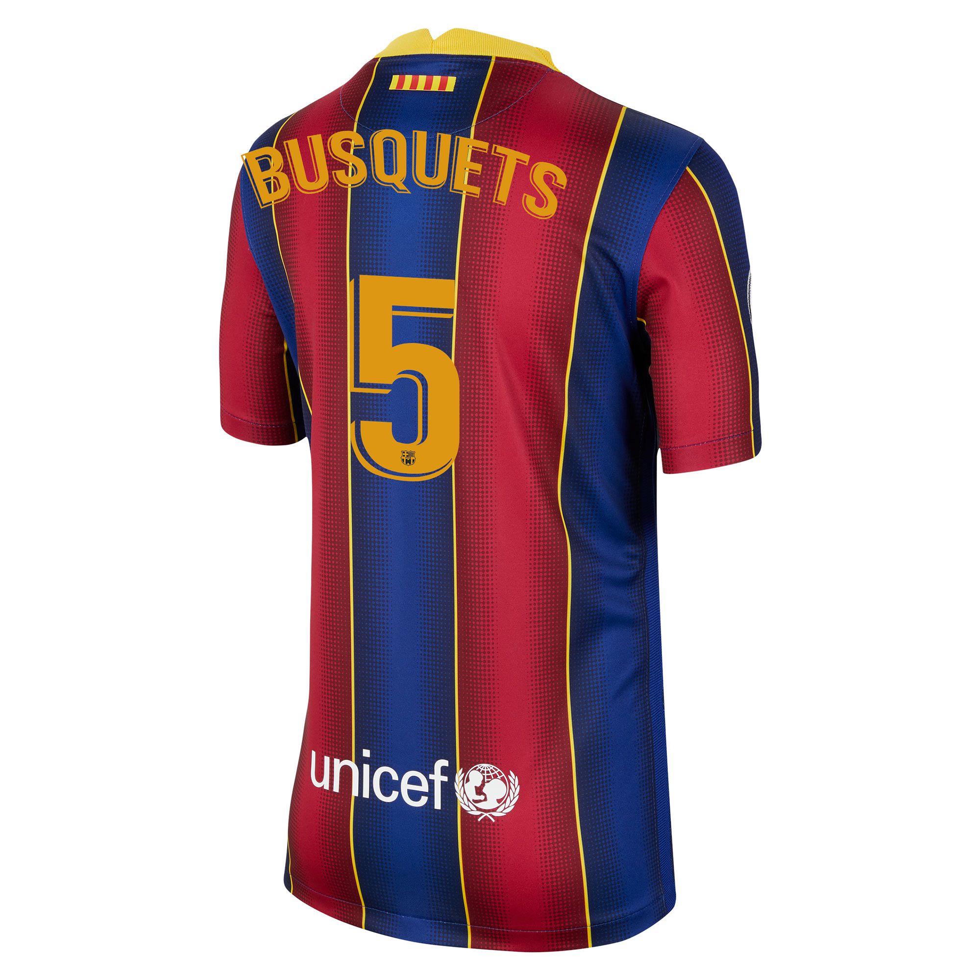 Camiseta 1ª FC Barcelona 2020/2021 Junior  Sergio - Fútbol Factory