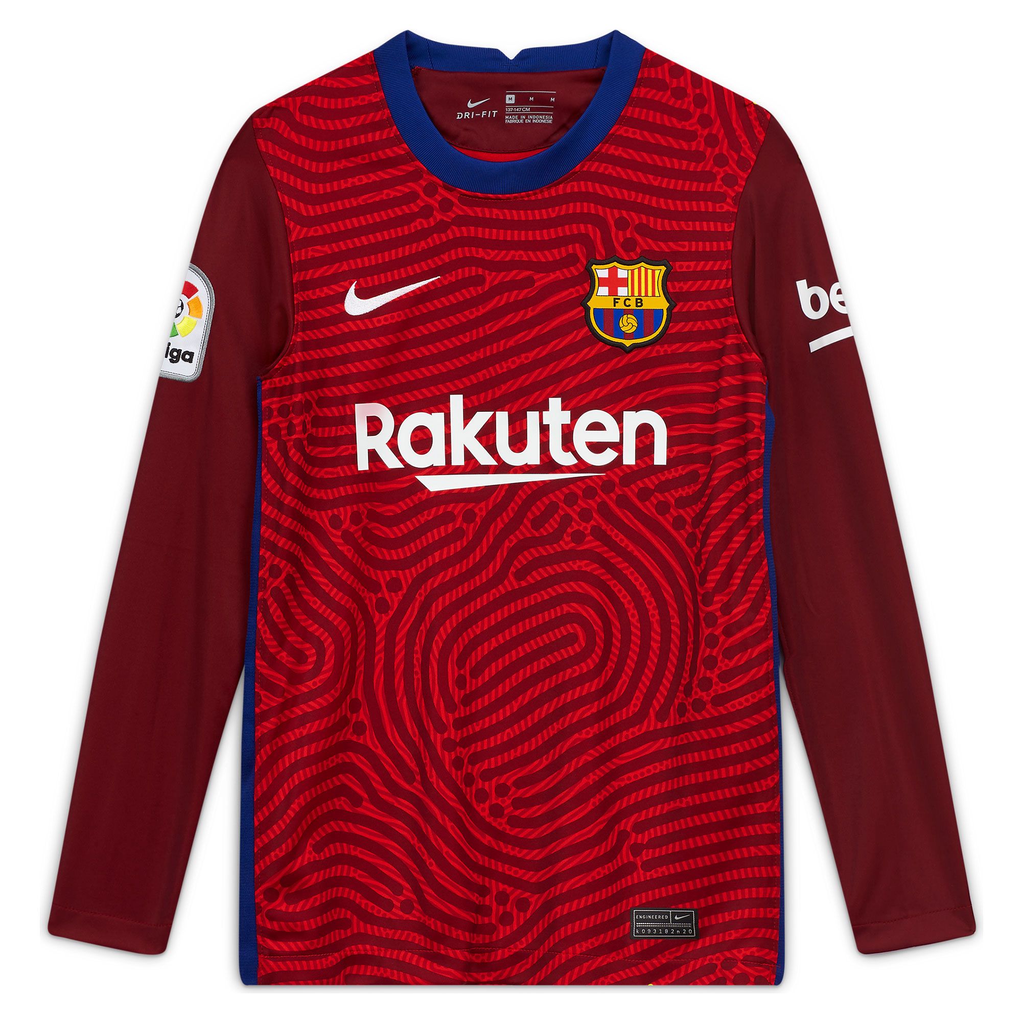 Camiseta de Portero FC Barcelona 2020 2021 Junior Rojo