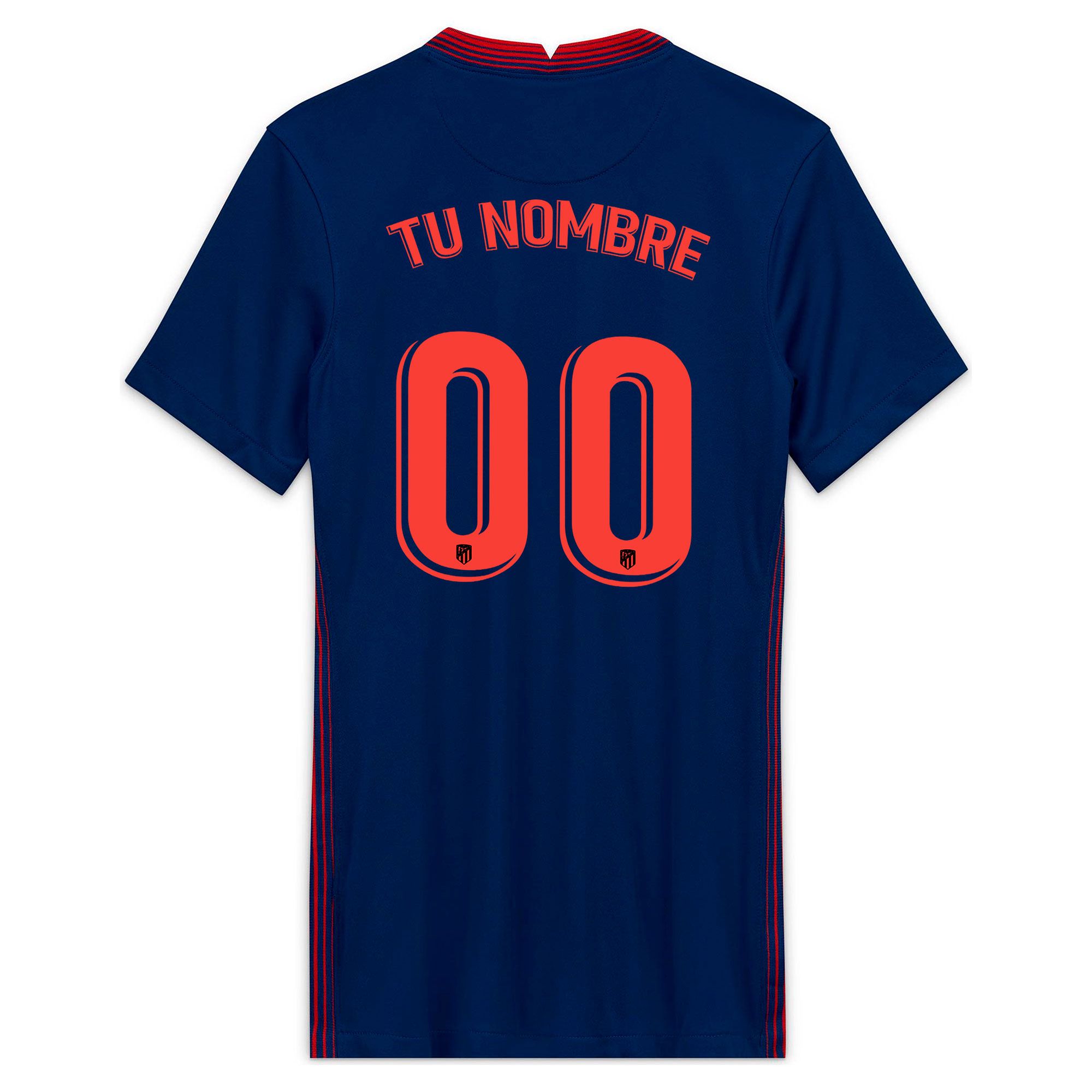 Camiseta 2ª Atlético de Madrid 2020/2021 Mujer Marino Personalizado - Fútbol Factory