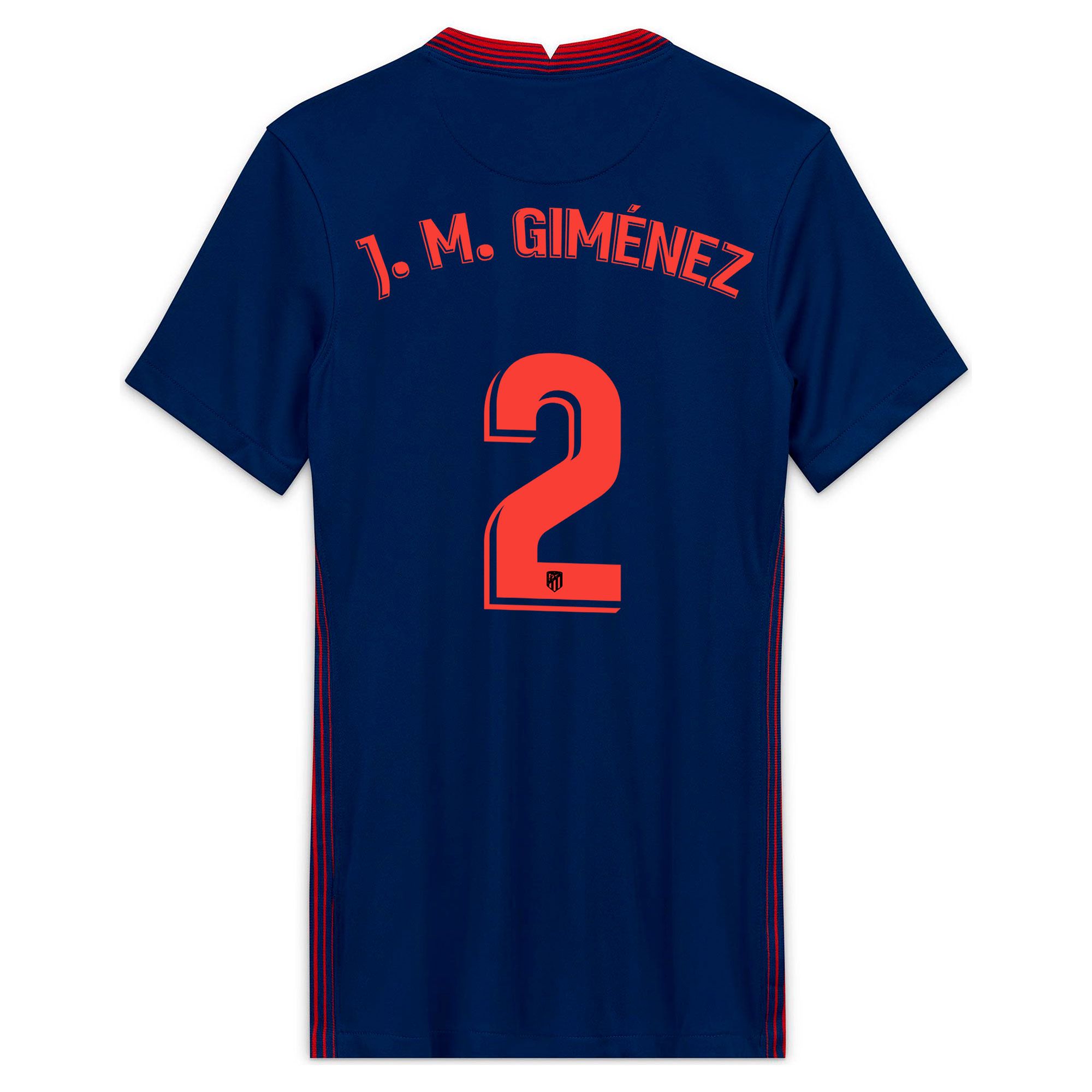 Camiseta 2ª Atlético de Madrid 2020/2021 Mujer Marino J.M Giménez - Fútbol Factory