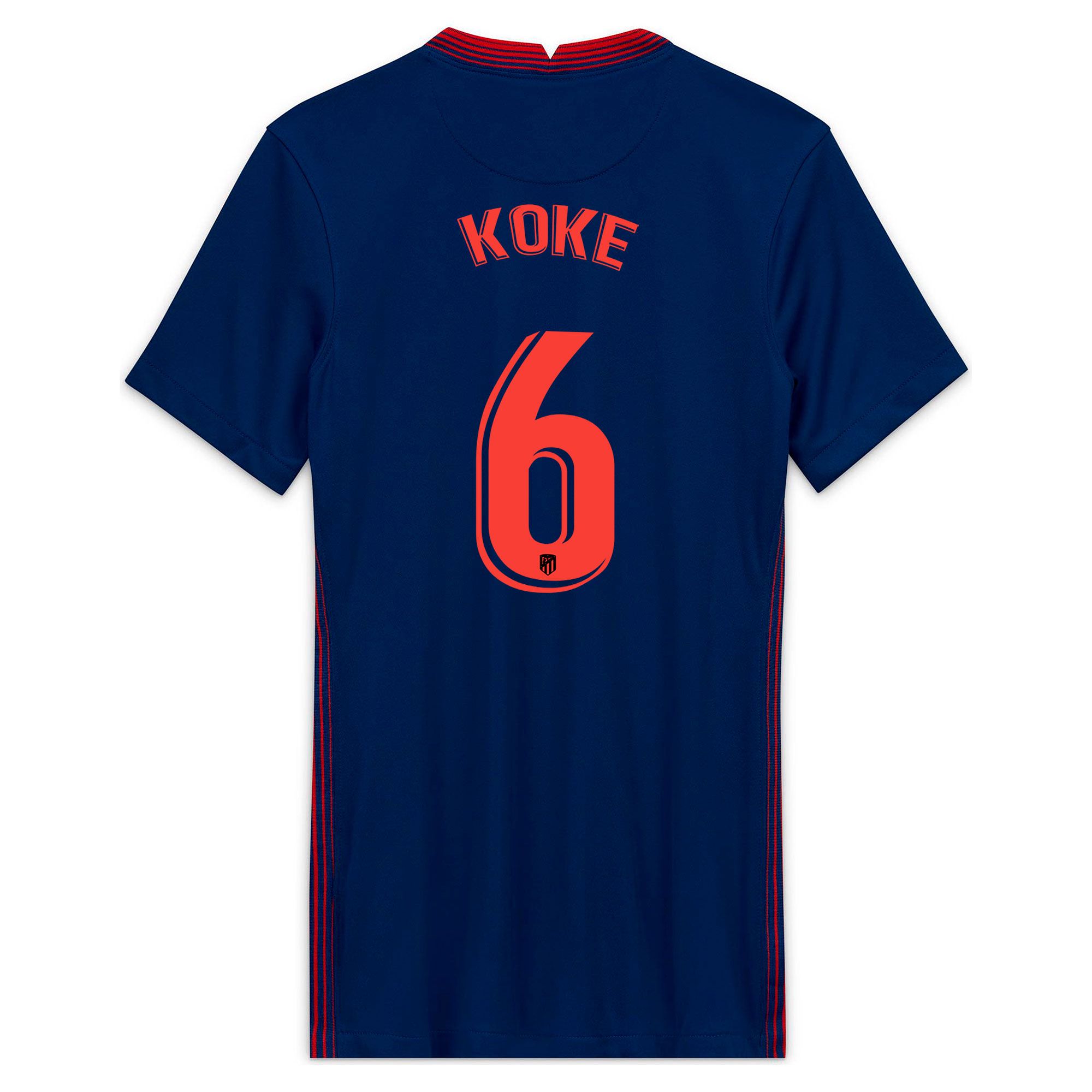 Camiseta 2ª Atlético de Madrid 2020/2021 Mujer Marino Koke - Fútbol Factory