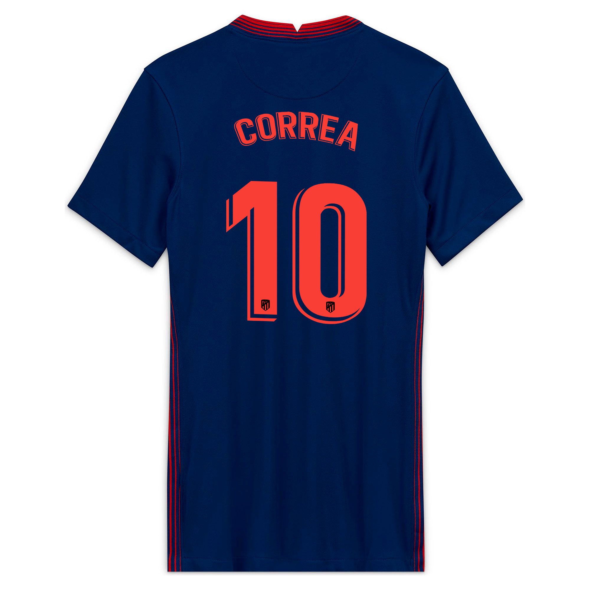 Camiseta 2ª Atlético de Madrid 2020/2021 Mujer Marino Correa - Fútbol Factory