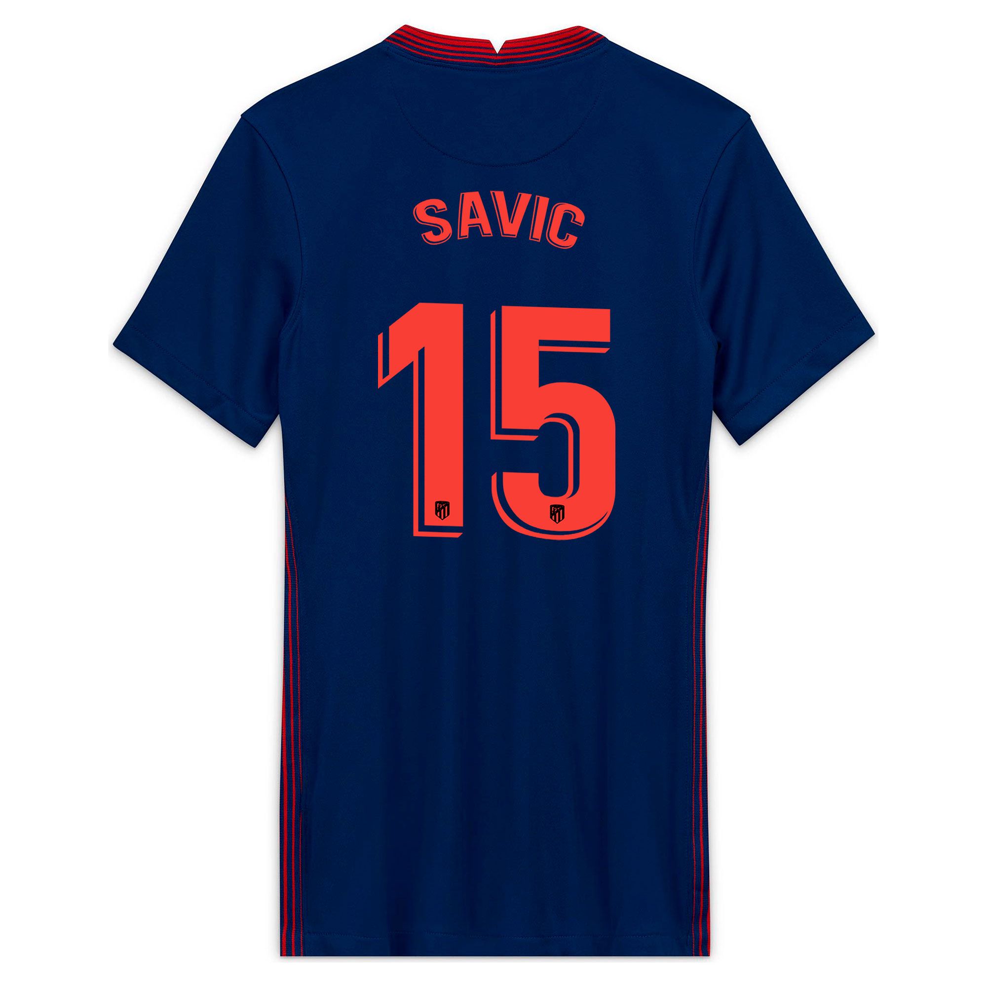 Camiseta 2ª Atlético de Madrid 2020/2021 Mujer Marino Savic - Fútbol Factory