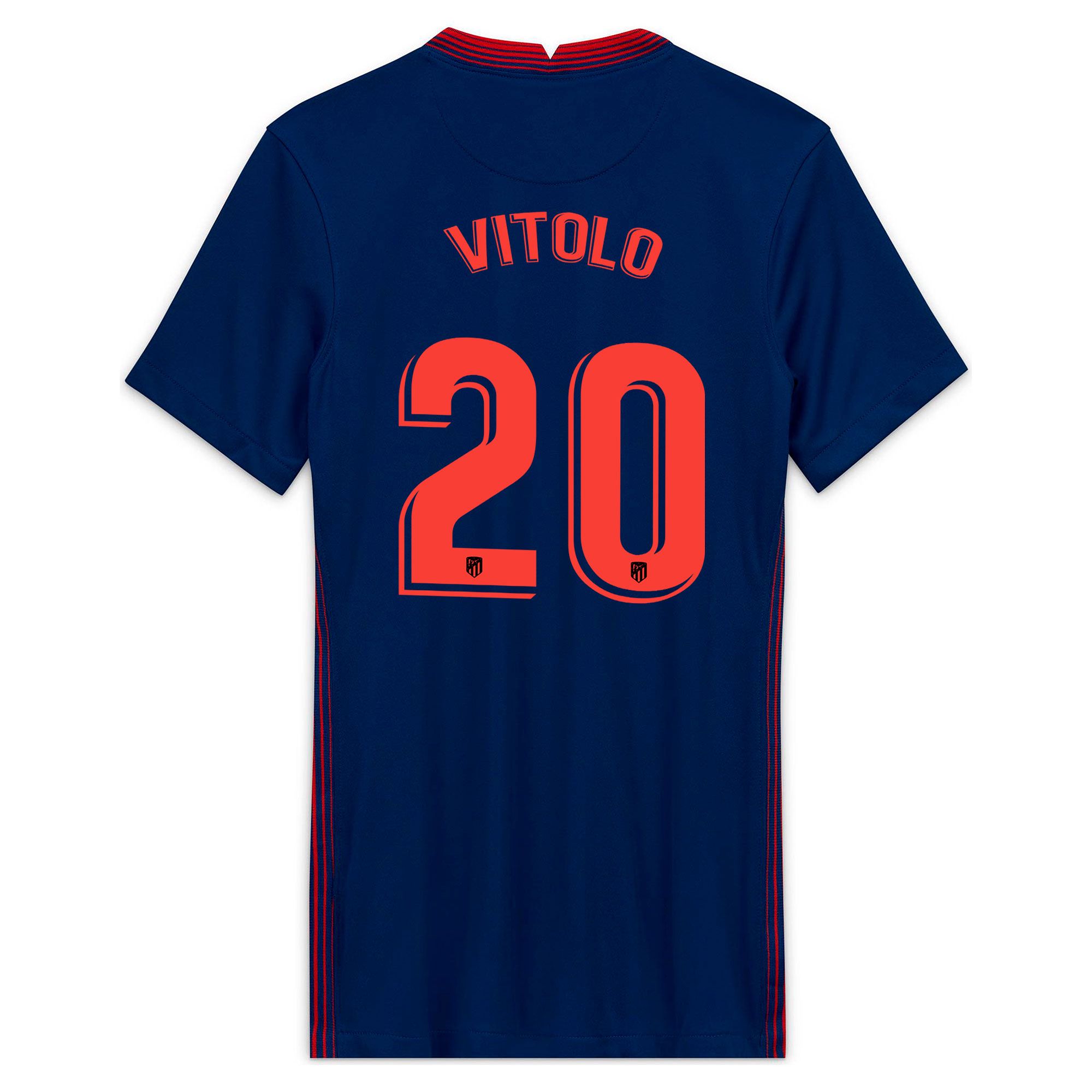 Camiseta 2ª Atlético de Madrid 2020/2021 Mujer Marino Vitolo - Fútbol Factory