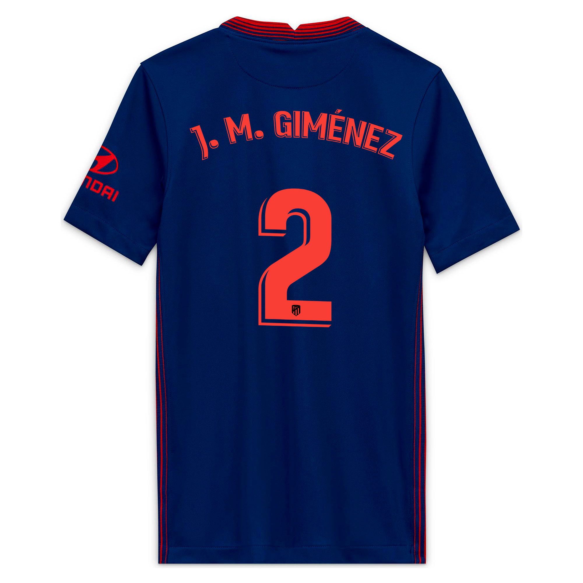 Camiseta 2ª Atlético de Madrid 2020/2021 Junior Marino J.M Giménez - Fútbol Factory