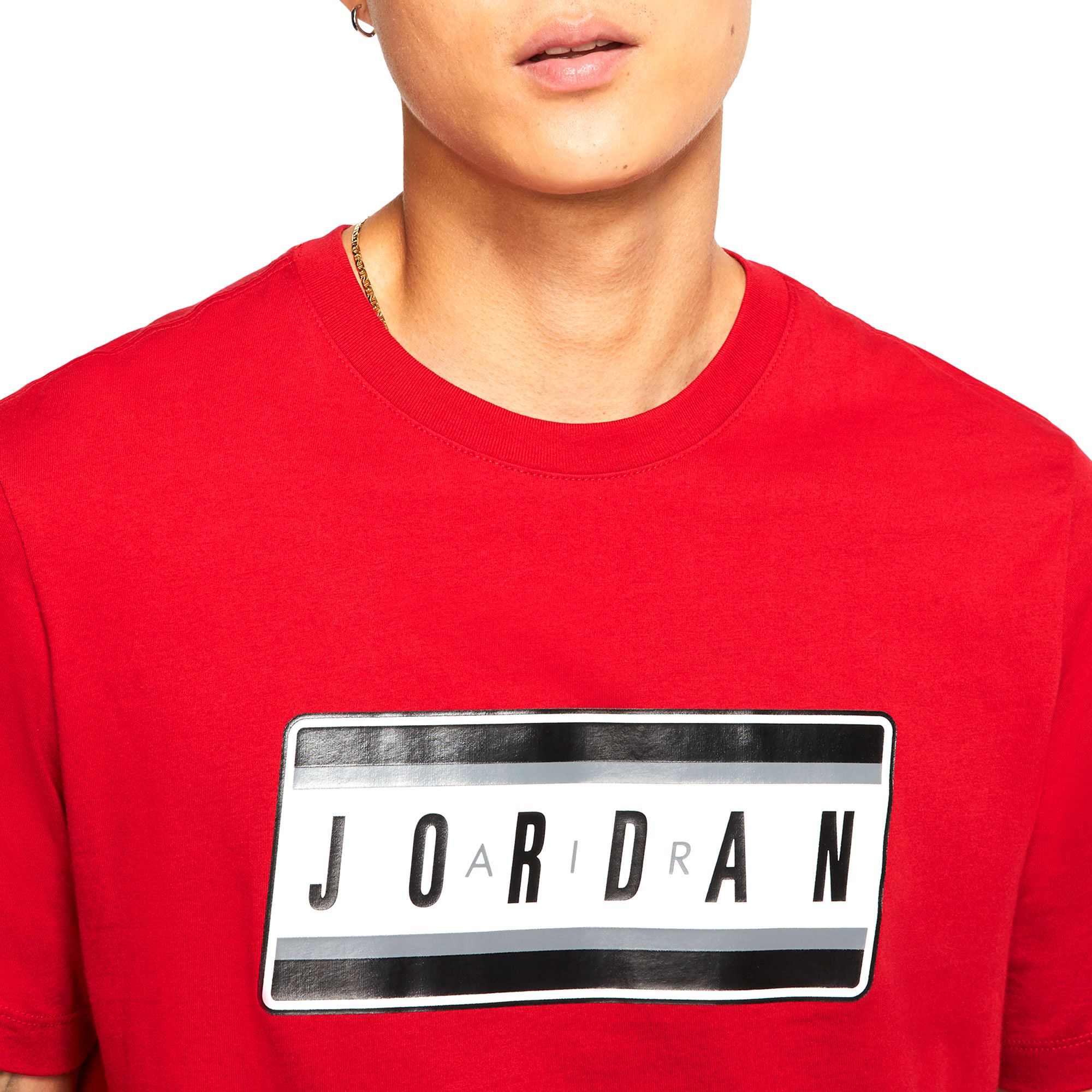 Camiseta de Paseo Jordan Jumpman Sticker Rojo - Fútbol Factory