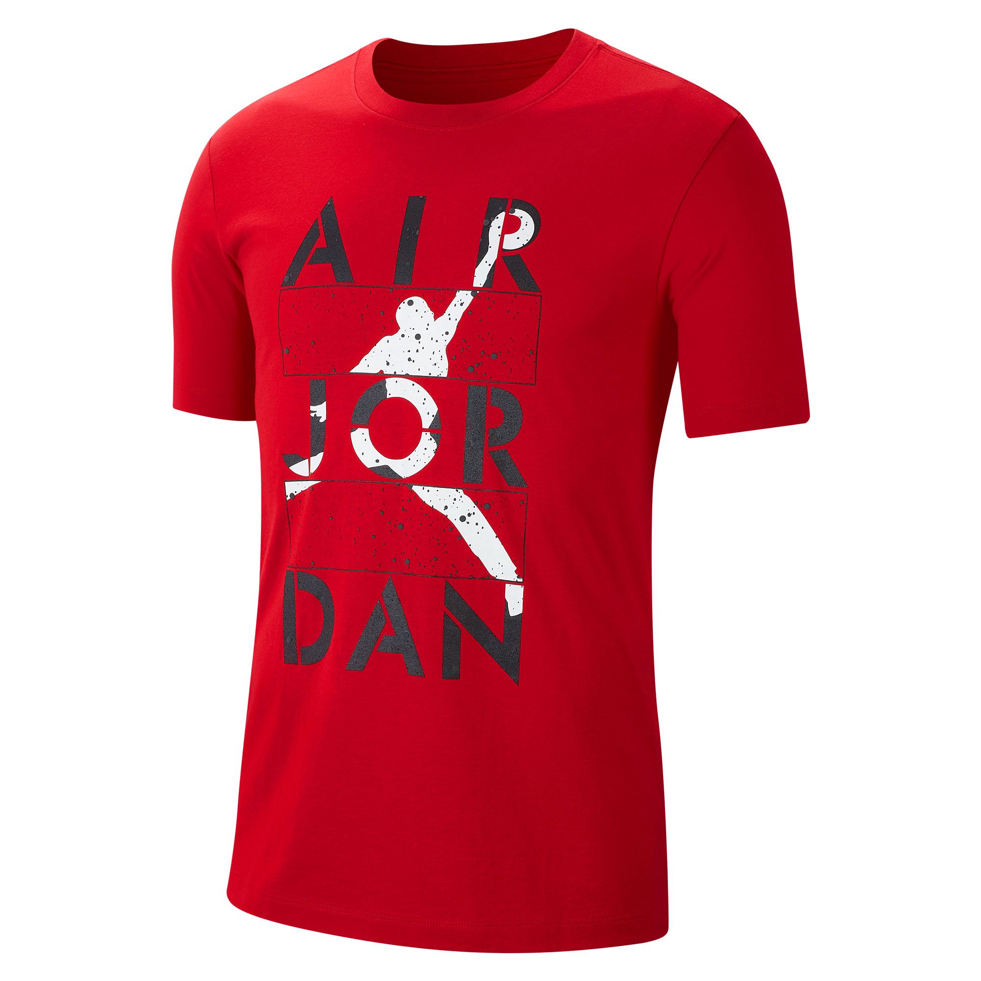 Camiseta de Paseo Jordan Stencil Rojo - Fútbol Factory