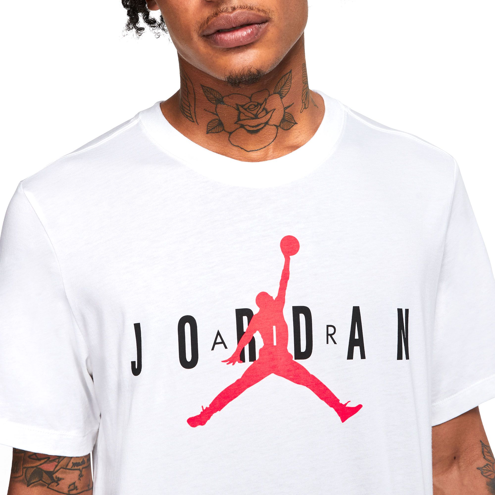 Camiseta de Paseo Jordan Air Wordmark Blanco - Fútbol Factory